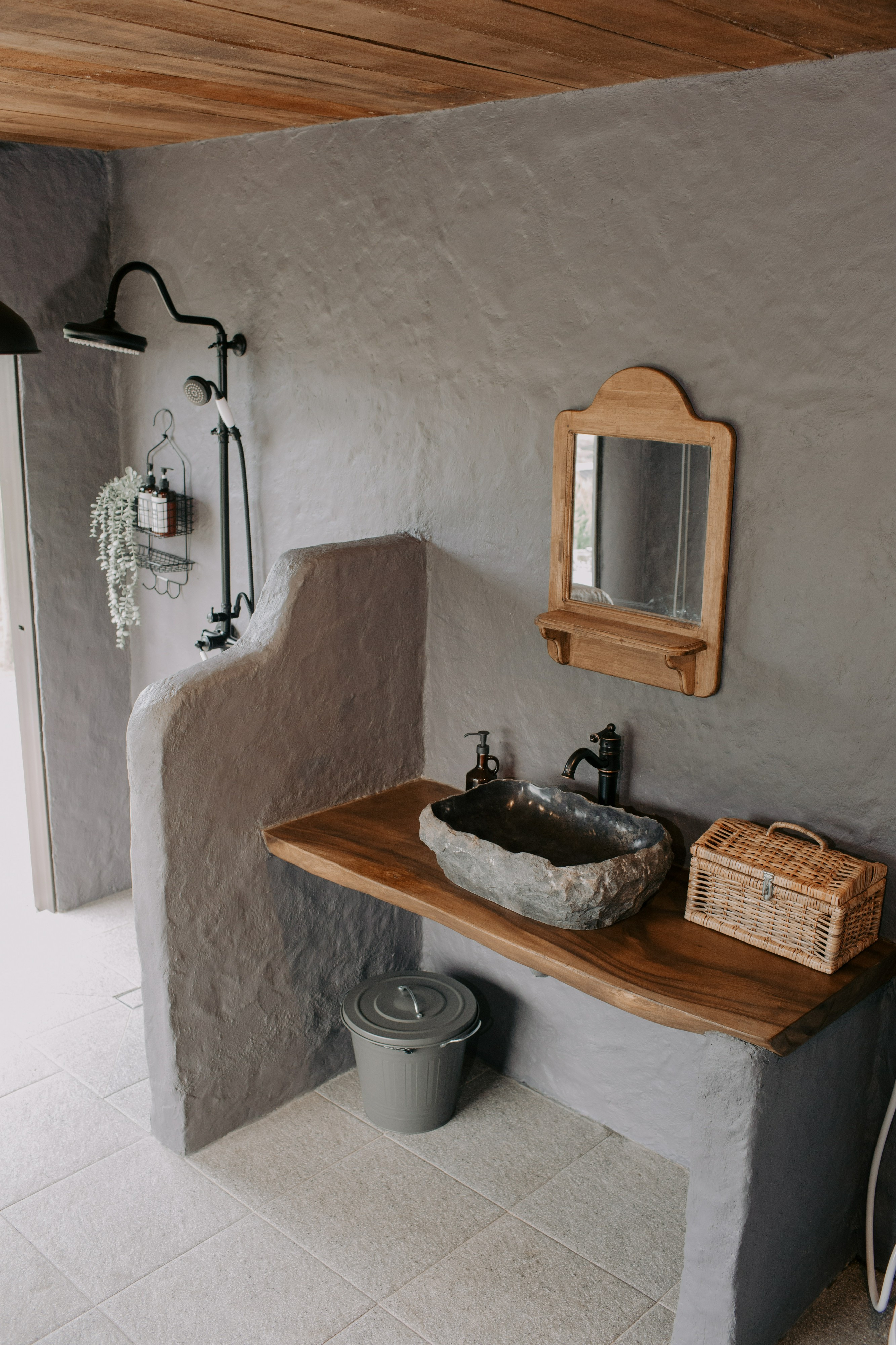 Bathroom 5, Rustic Market Tiny Villages, Mojokerto
