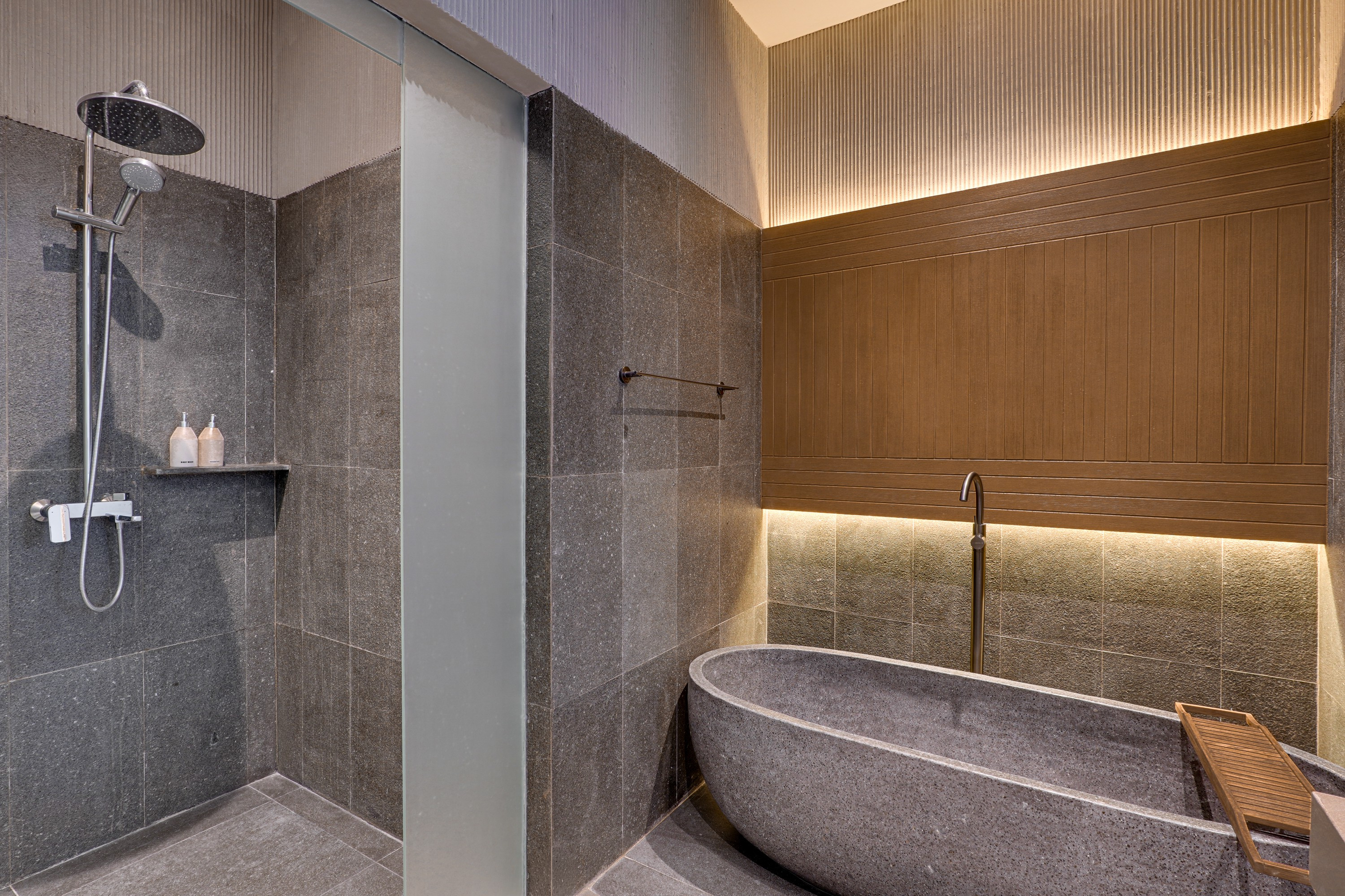 Bathroom 5, Villa Paiza - Canggu by Nabe Hospitality Management, Badung