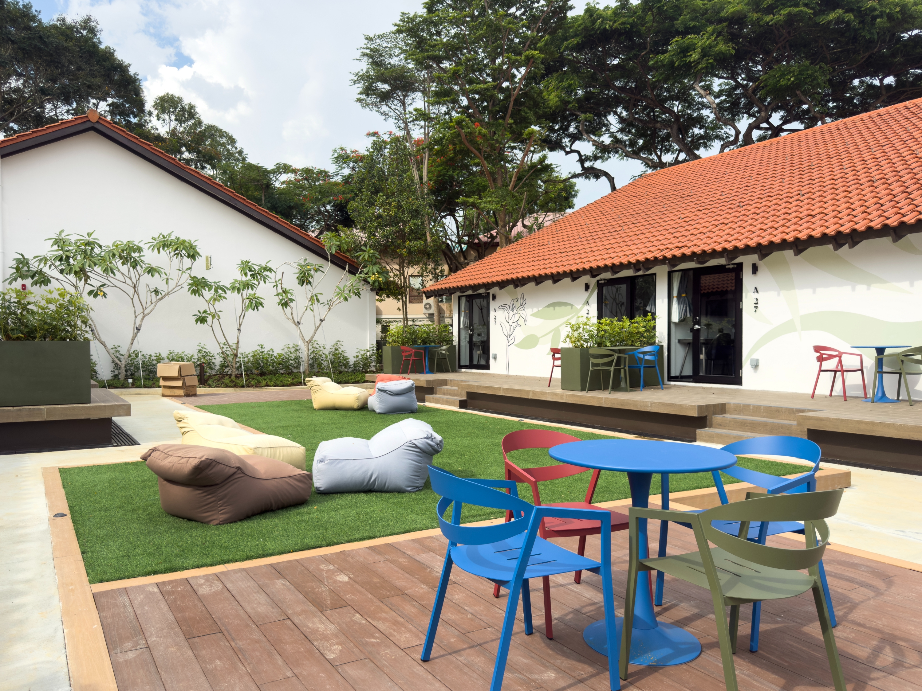 Garden, Coliwoo Resort Changi, Singapura