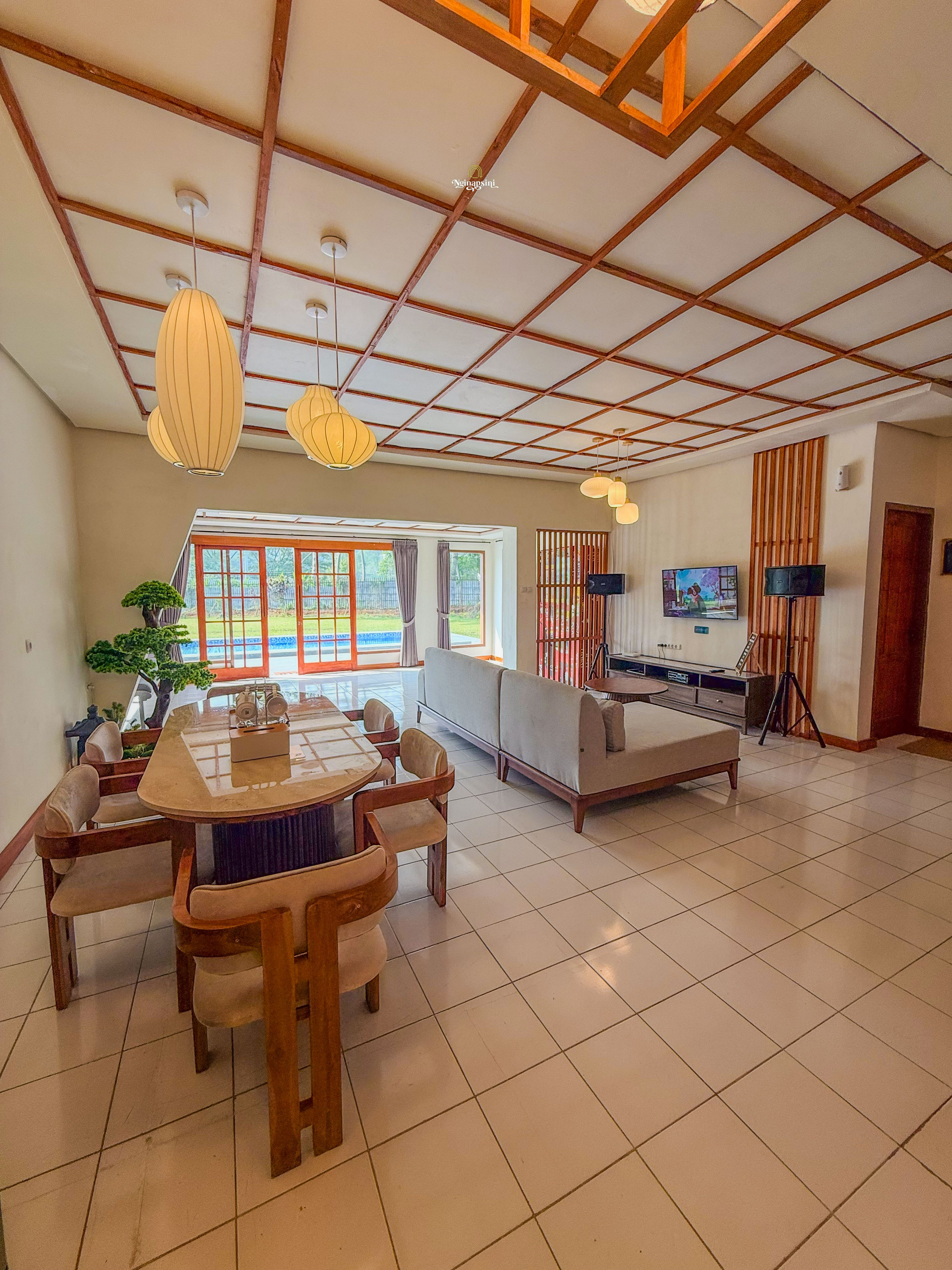 Living Room 5, Riccardo Villa by Nginapsini, Bogor