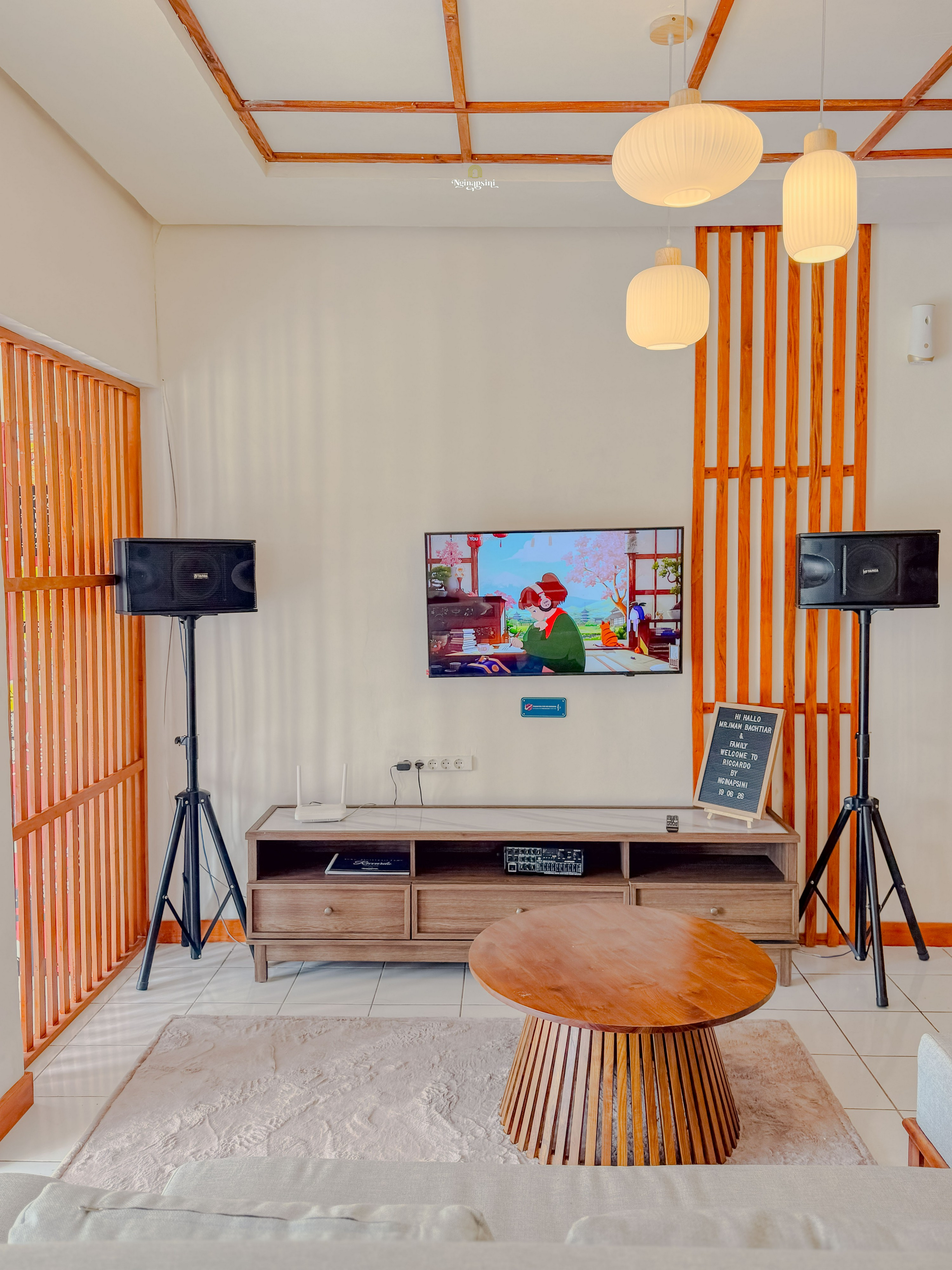 Living Room 4, Riccardo Villa by Nginapsini, Bogor