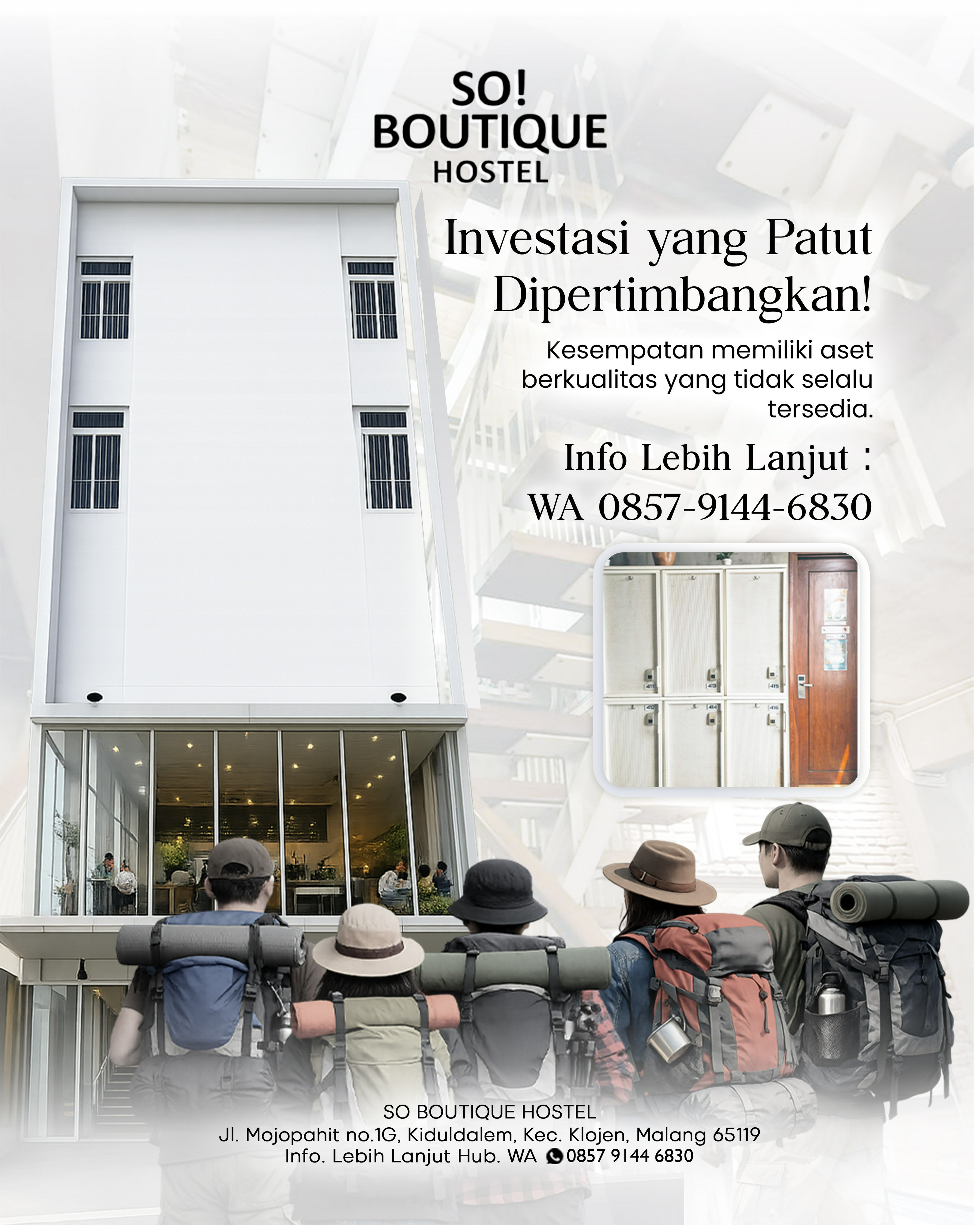 Exterior & Views 2, SO Boutique Hostel, Malang