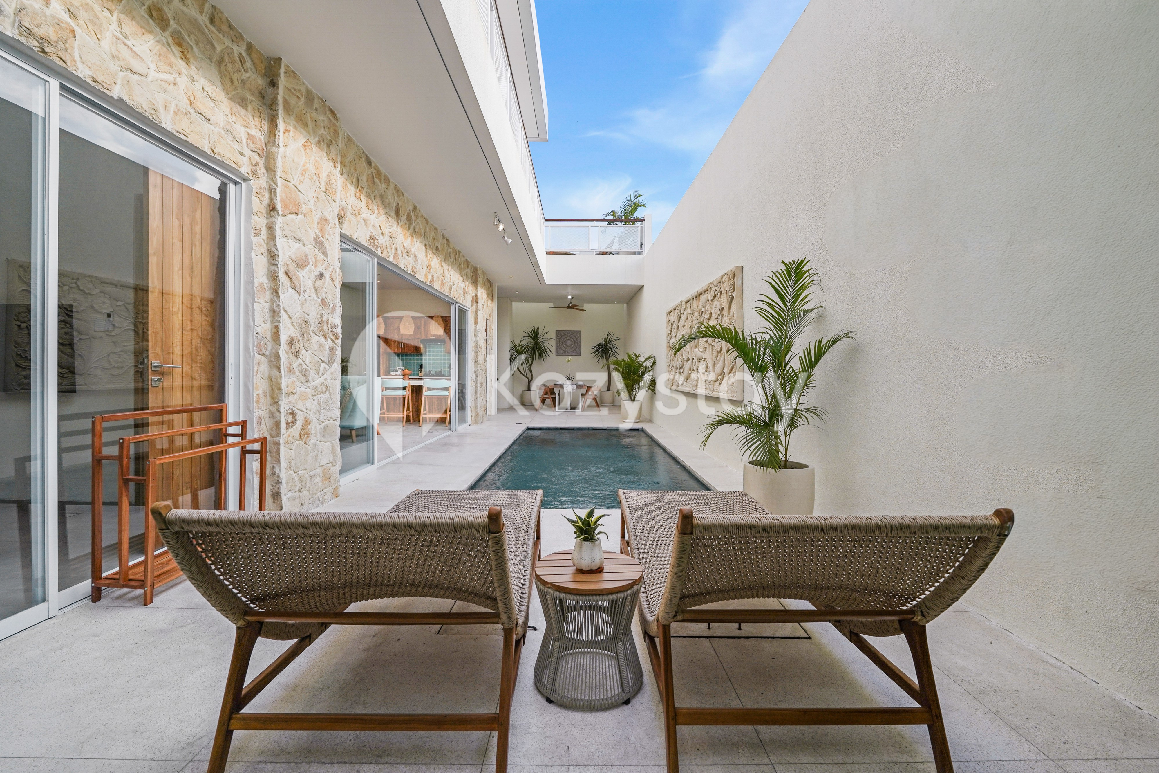Swimming Pool 4, Arkapura Villa by Kozystay - Canggu, Badung