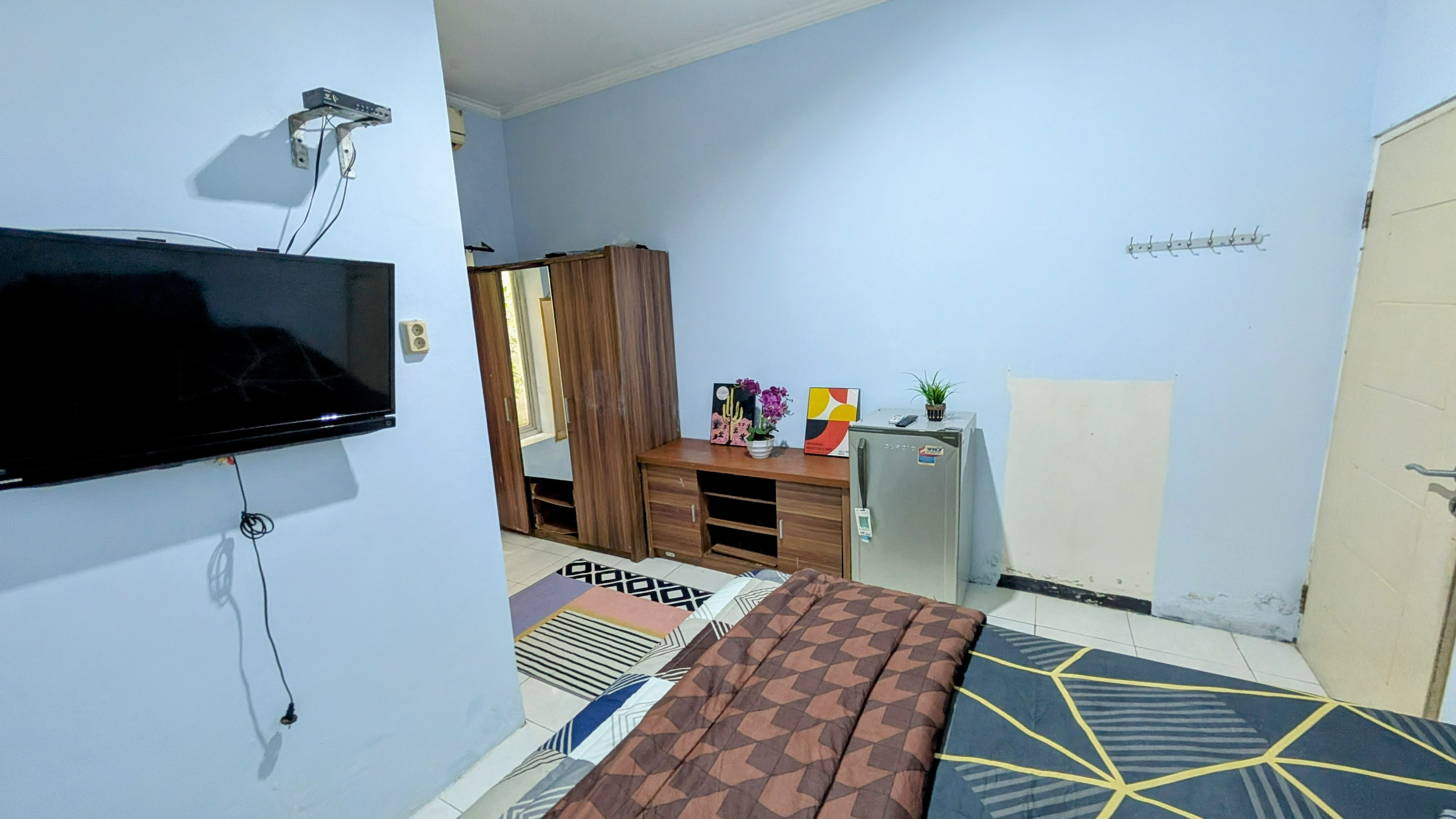 Bedroom 2, Homey Guesthouse Tunjungan (Syariah), Surabaya