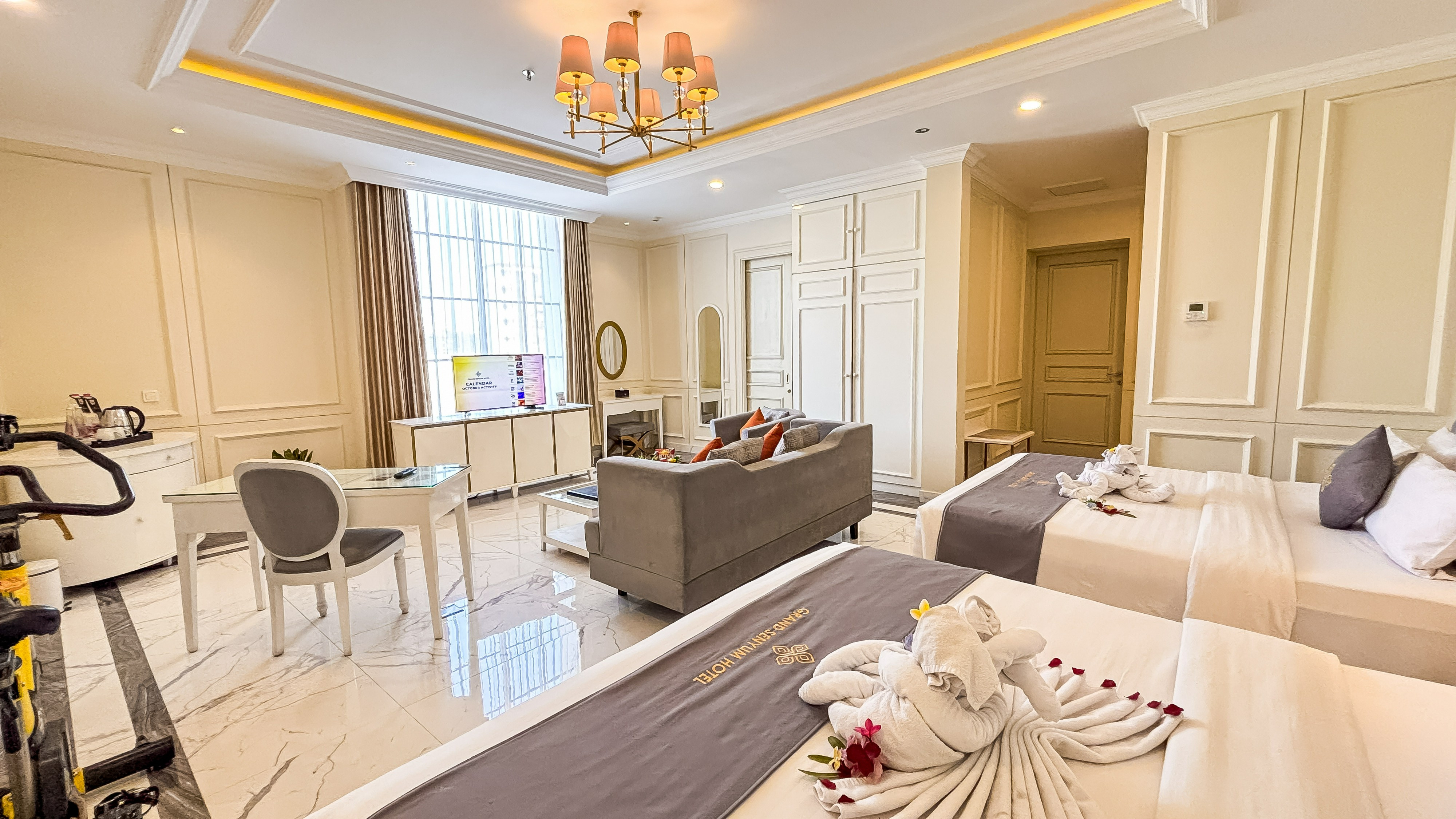 Bedroom 2, Grand Senyum Hotel Tugu Yogyakarta, Yogyakarta