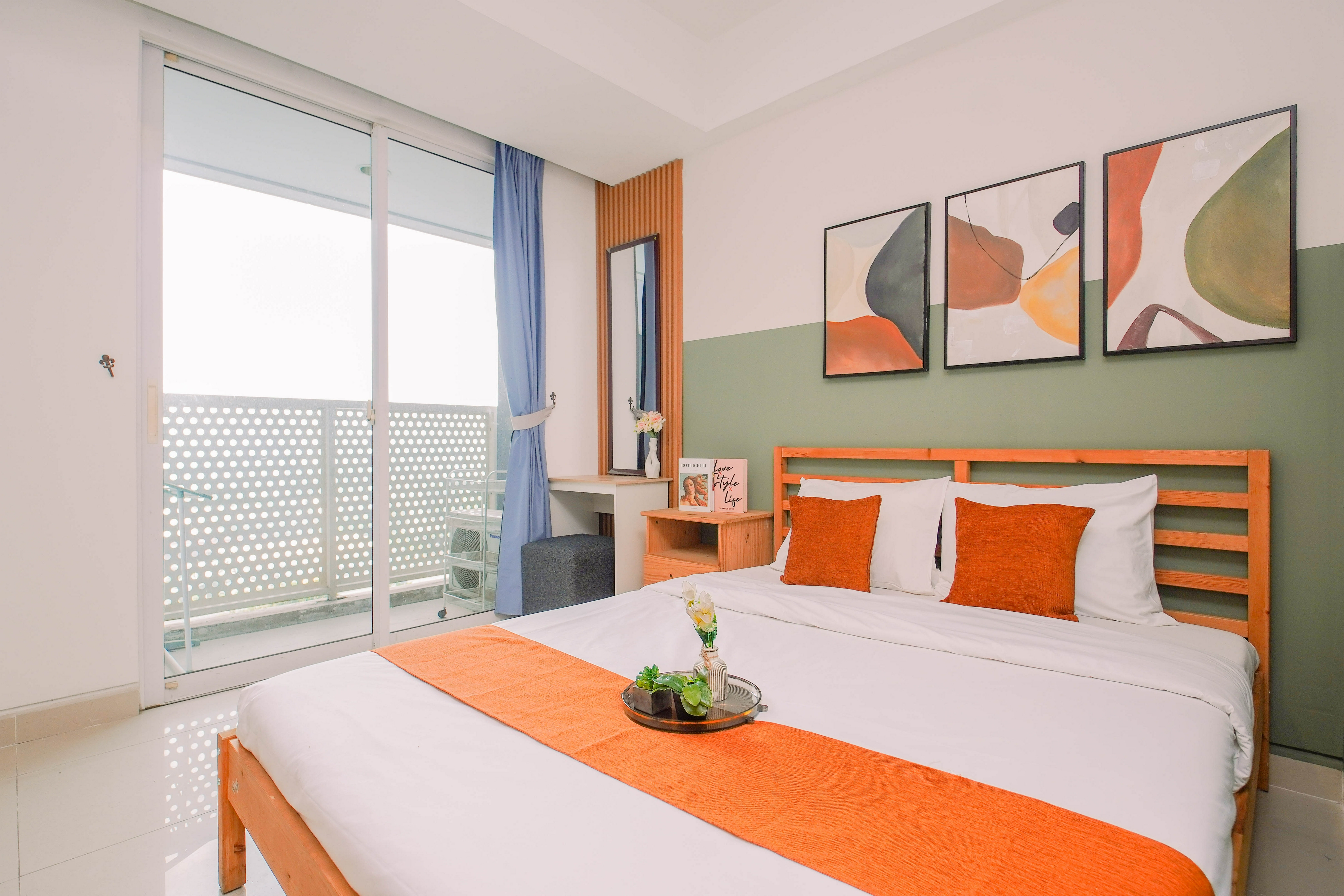 Bedroom 3, Comfortable Studio at Apartment West Vista By Travelio, Jakarta Barat