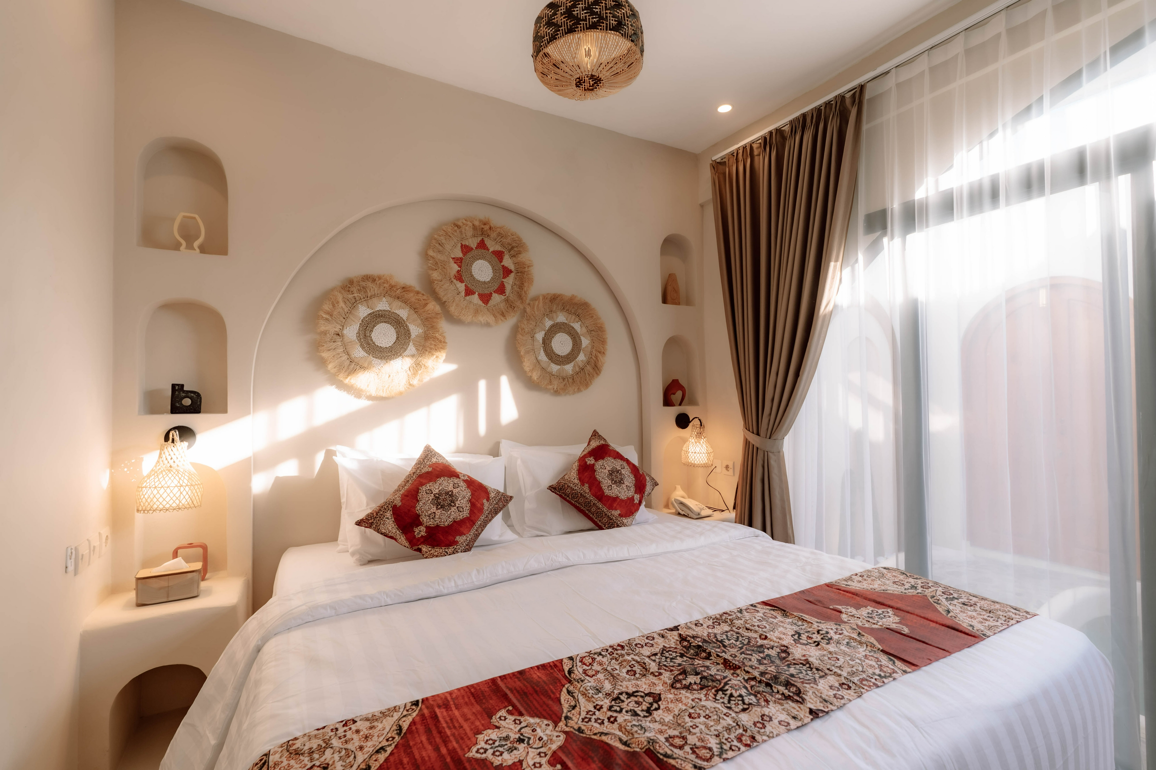 Bedroom 3, Maroko Jogja Villas with Privatepool, Sleman