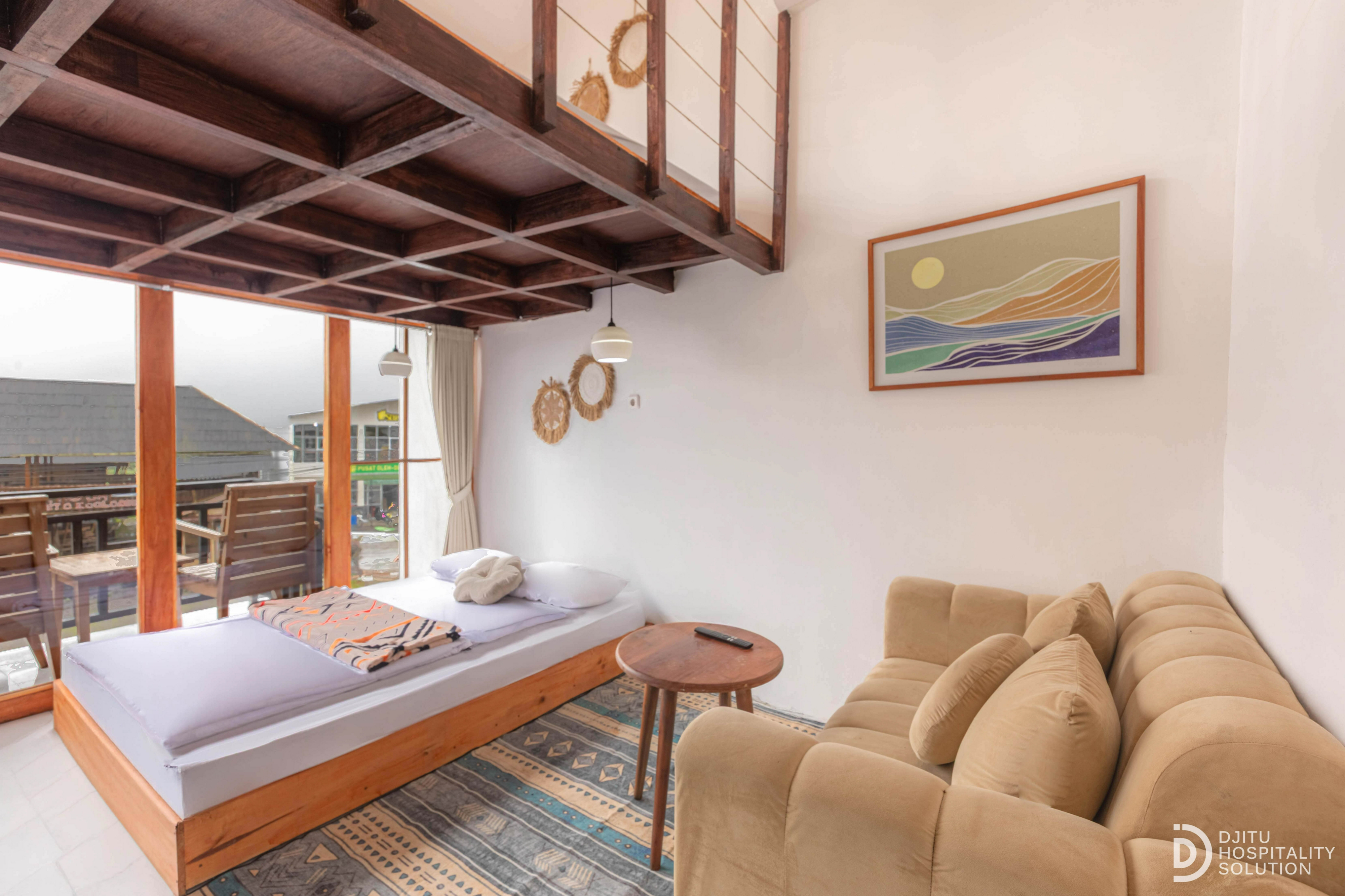 Bedroom 4, Linggayoni Cottage Dieng, Wonosobo