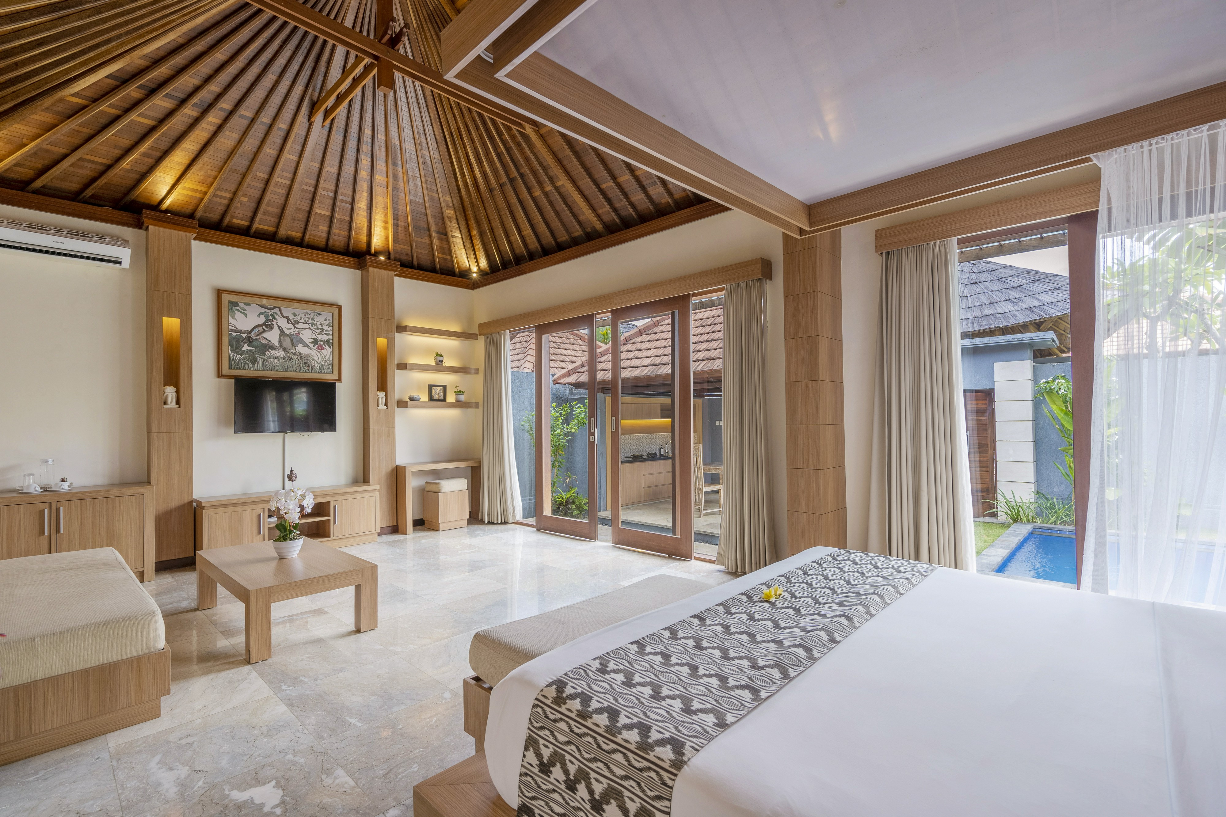 Bedroom 3, Kings Villas Sanur by Moria, Denpasar