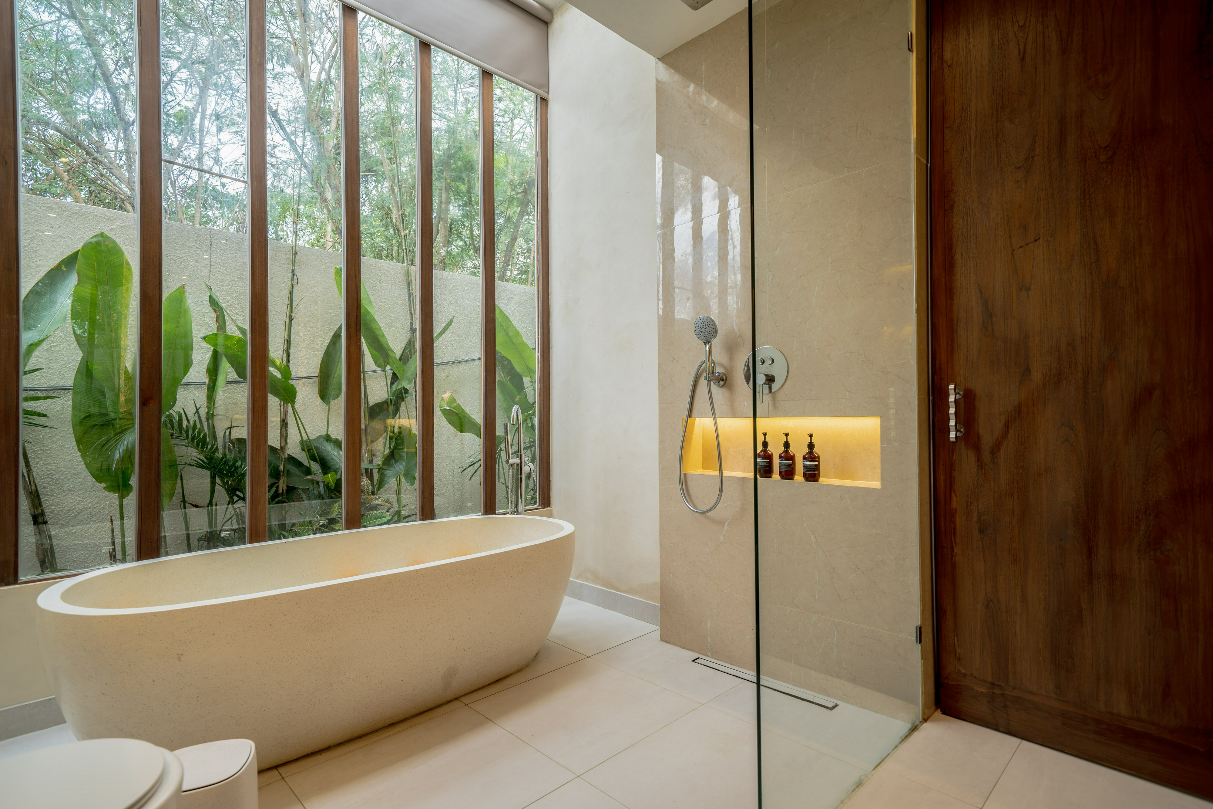 Bathroom 5, Aozora Villas Uluwatu, Badung