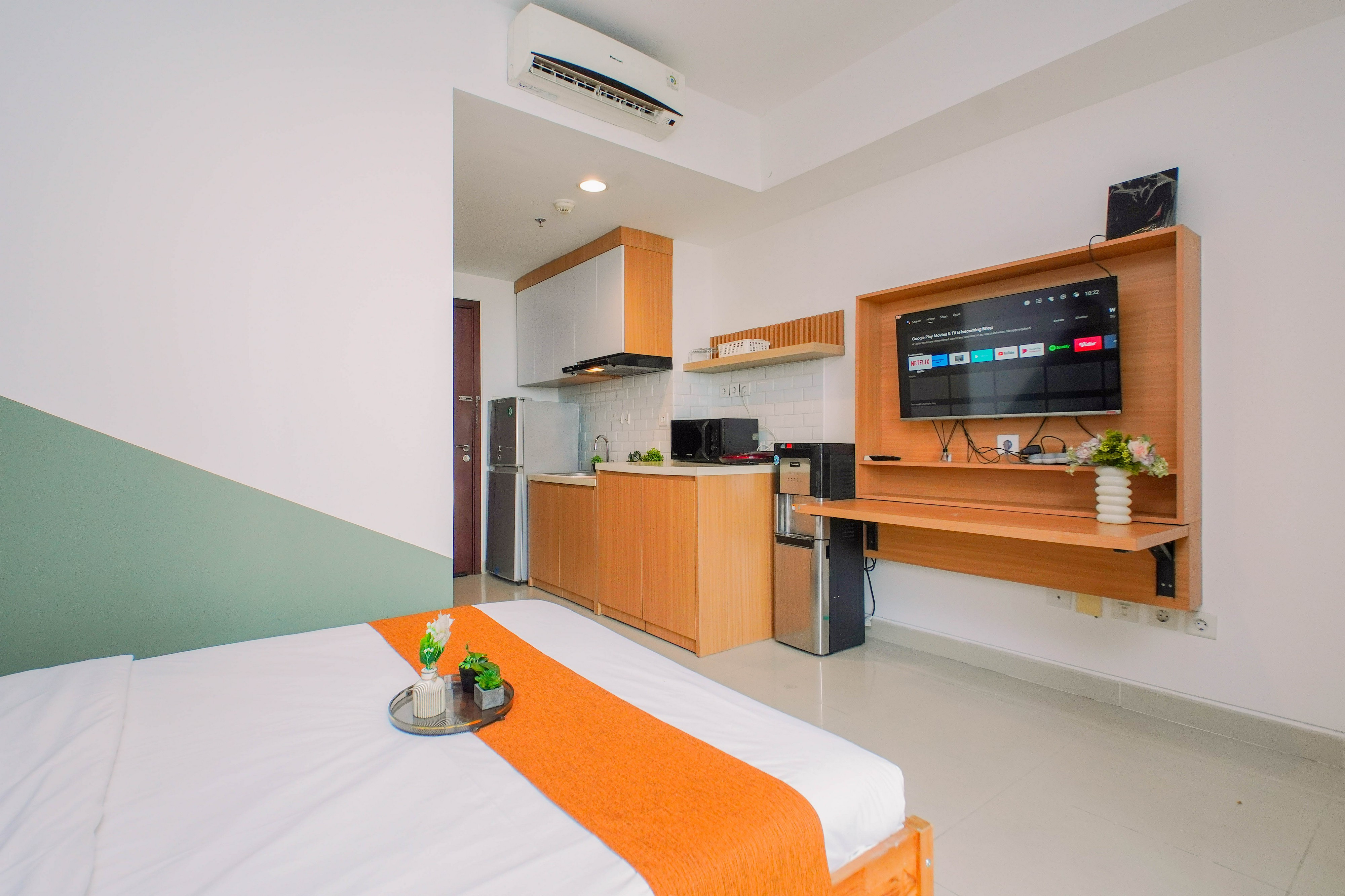 Bedroom 5, Comfortable Studio at Apartment West Vista By Travelio, Jakarta Barat
