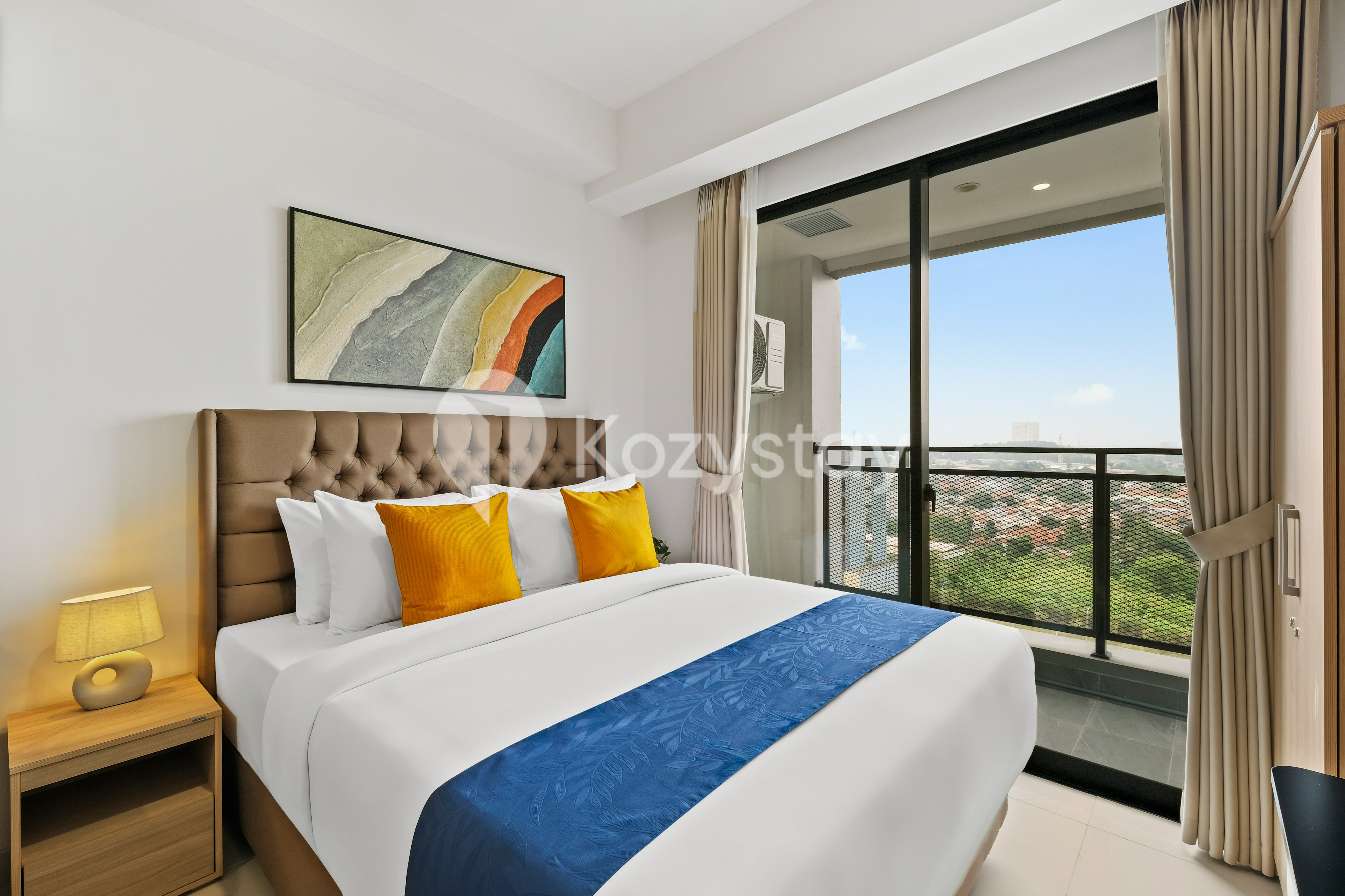 Bedroom 5, Premium Apartment by Kozystay - Saffron, Bogor