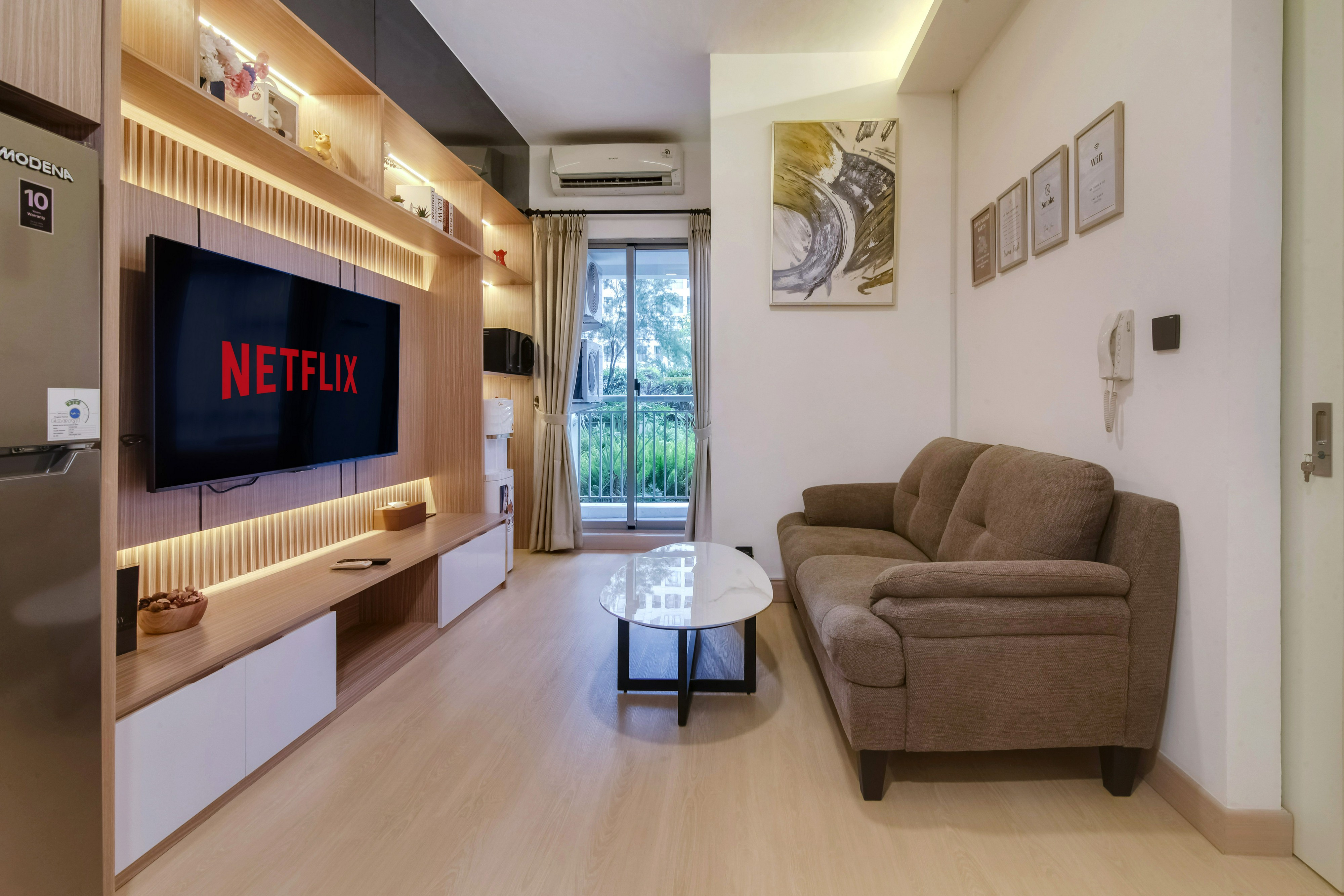 Living Room 5, 2BR M-Town B Residence W/ Pool, Tangerang