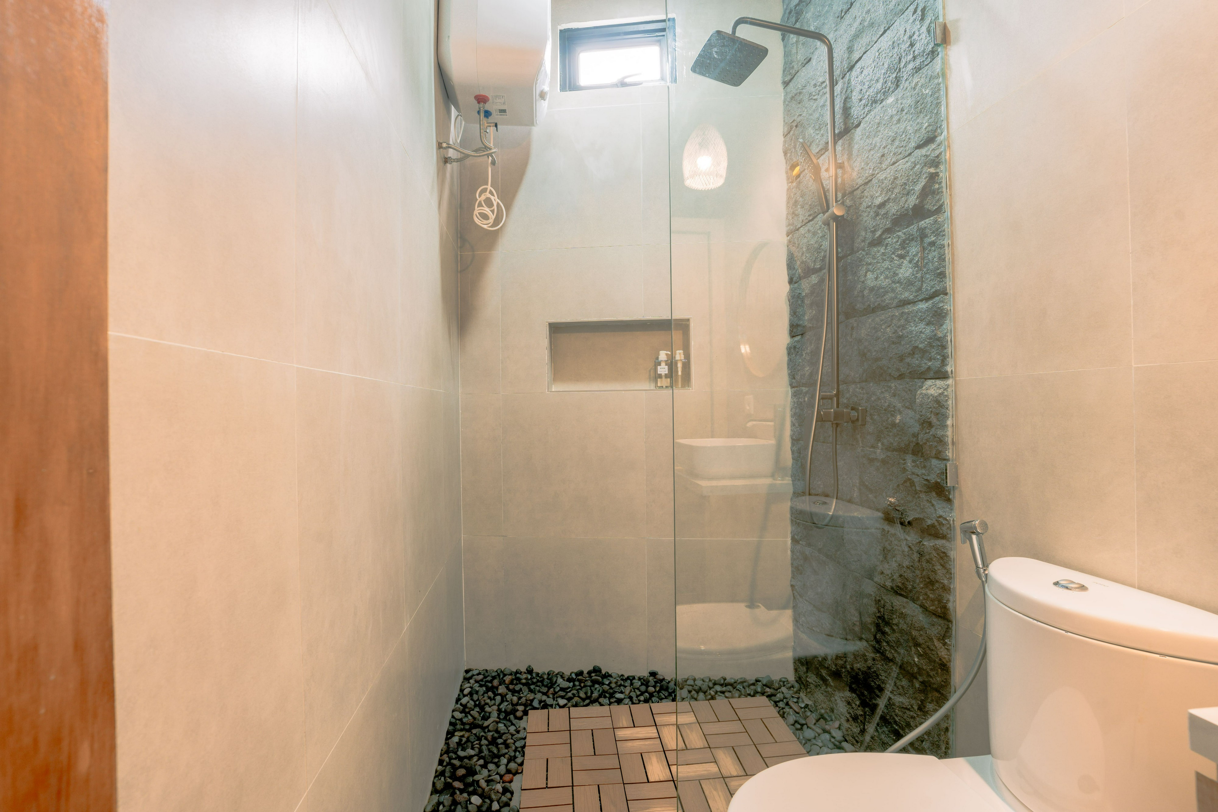 Bathroom 5, Villa Amartha Sibang by Aishwarya Bali International, Badung