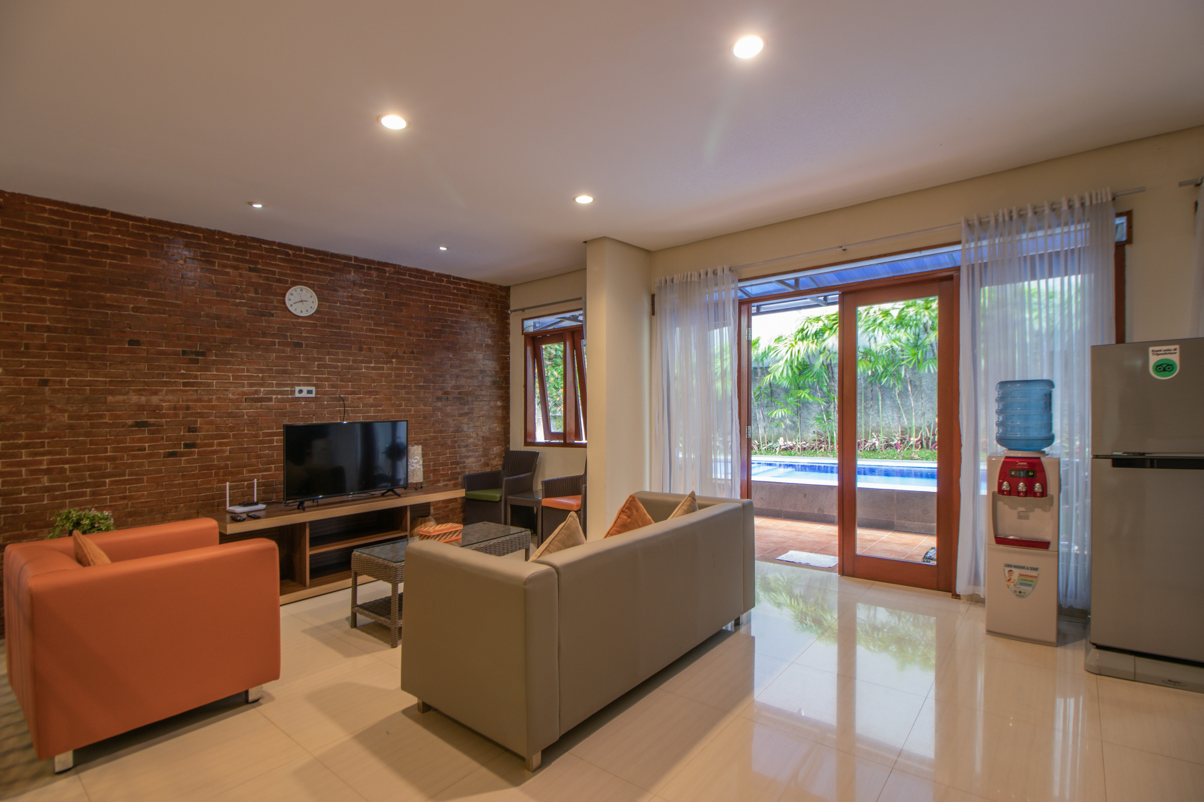 Living Room 5, Private Pool & Hill View Villa - Family Only 3BR, Bandung