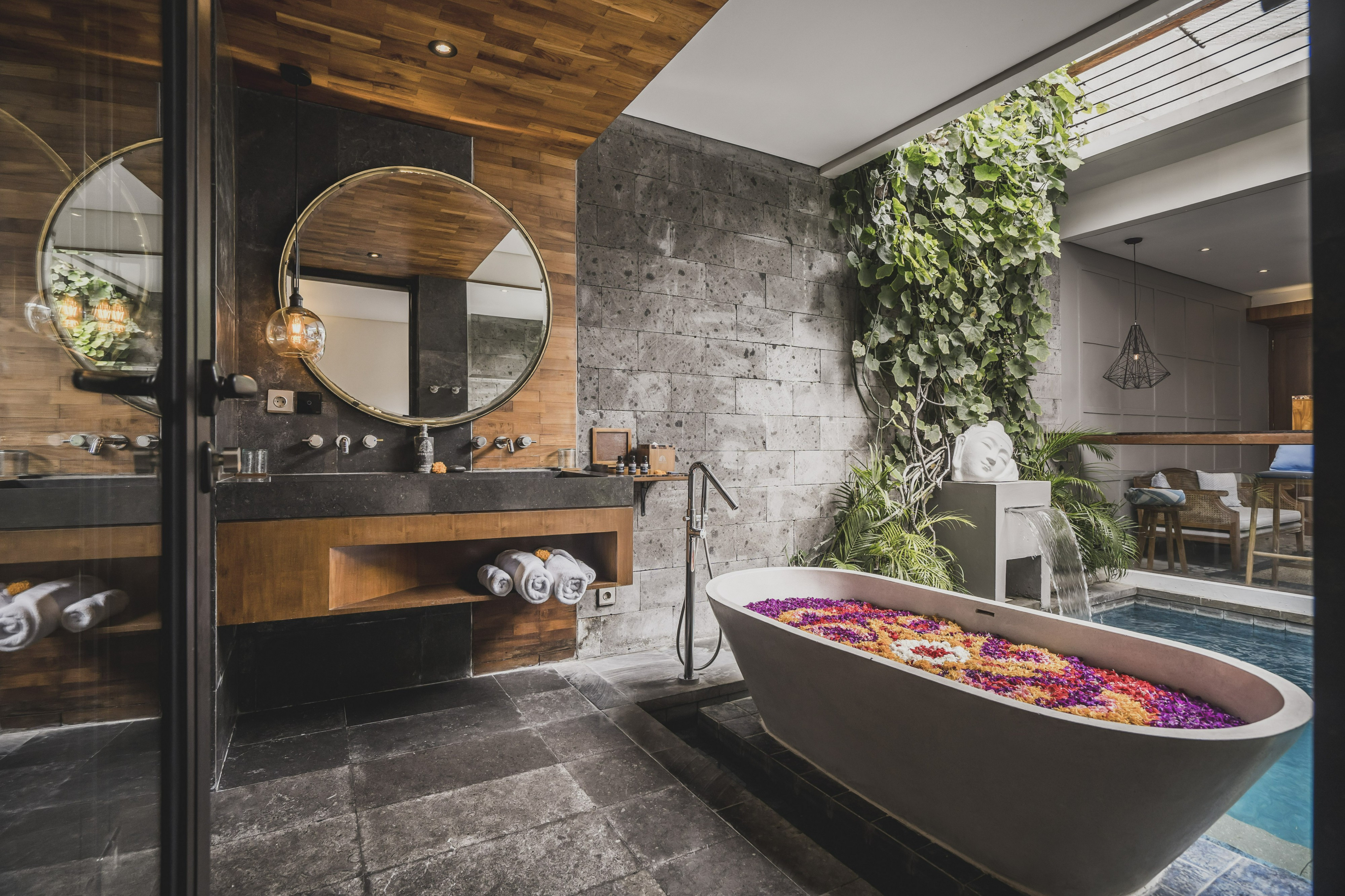 Bathroom 5, Ayona Villa Seminyak by Ini Vie Hospitality, Badung