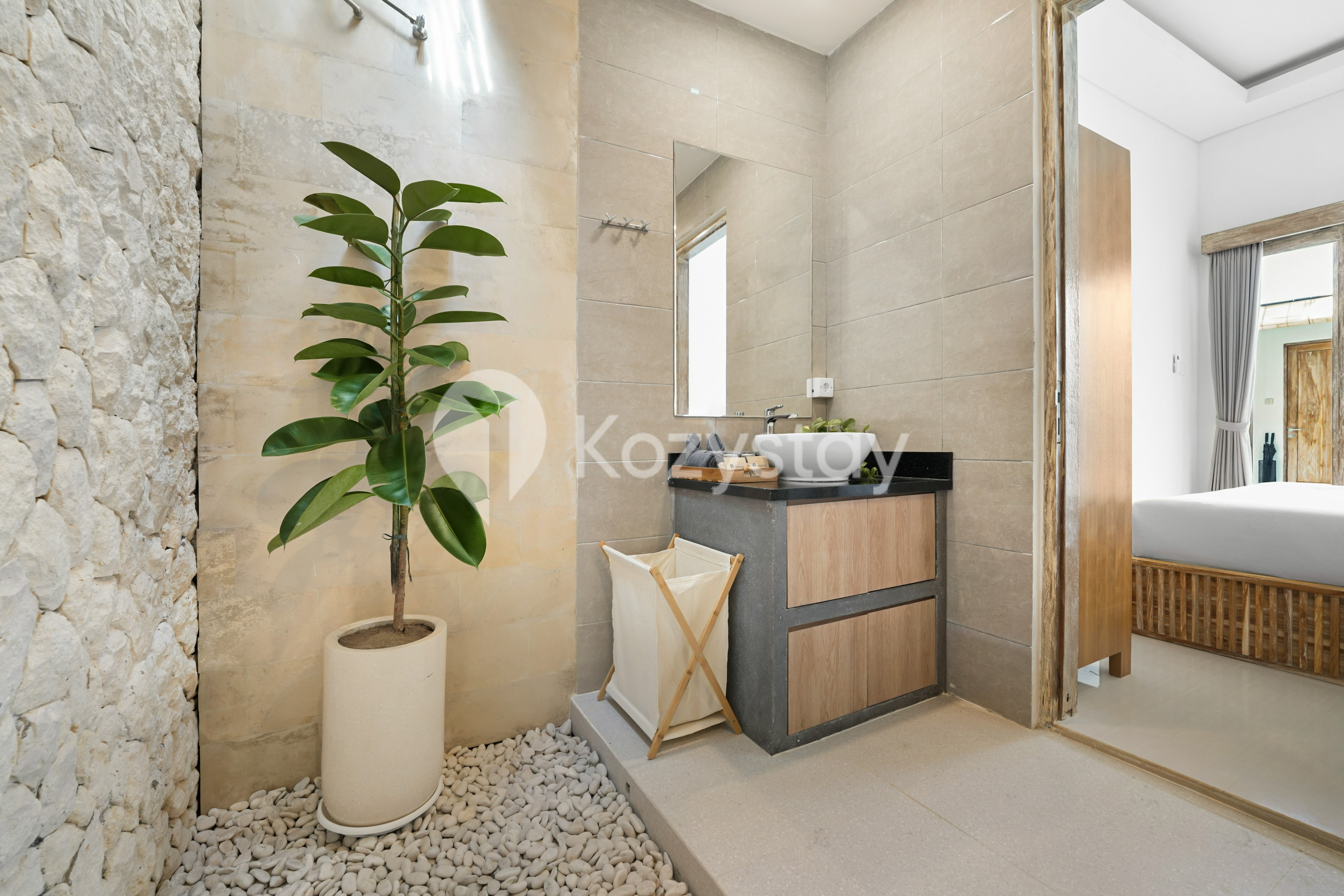 Bathroom 4, Navra Villa by Kozystay - Canggu, Badung