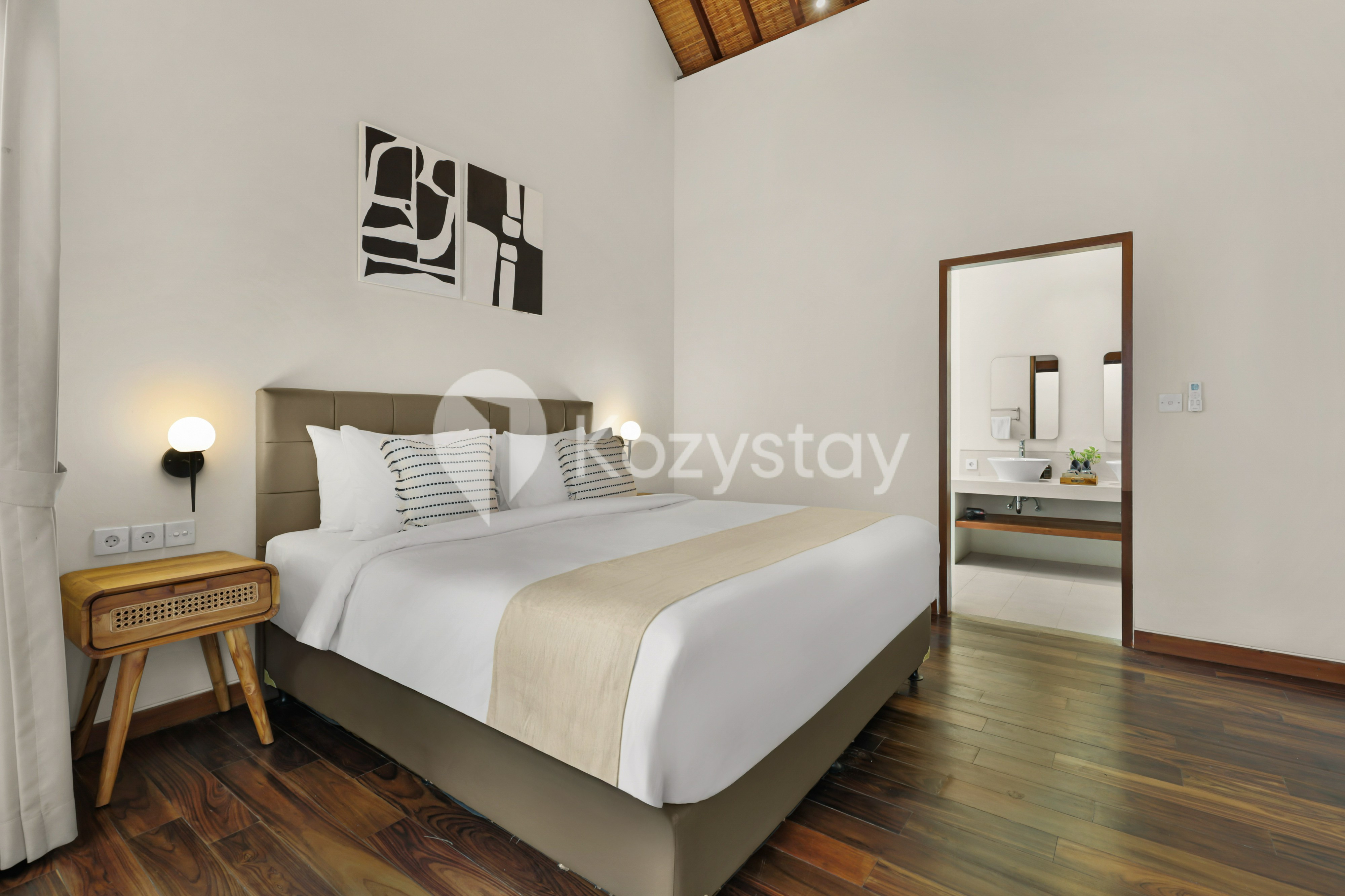 Bedroom 3, Saia Villa by Kozystay - Canggu, Badung