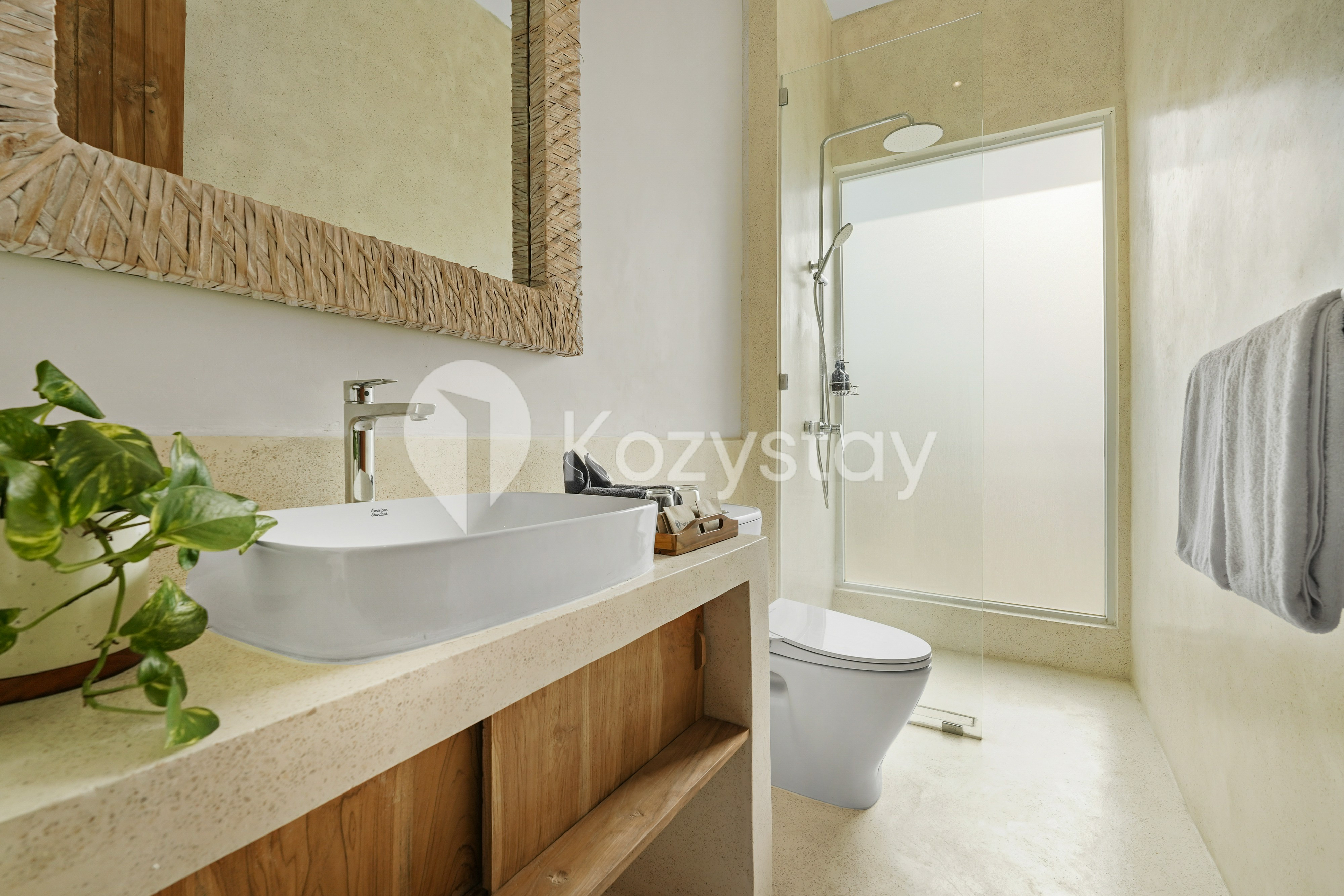 Bathroom 5, Arkapura Villa by Kozystay - Canggu, Badung