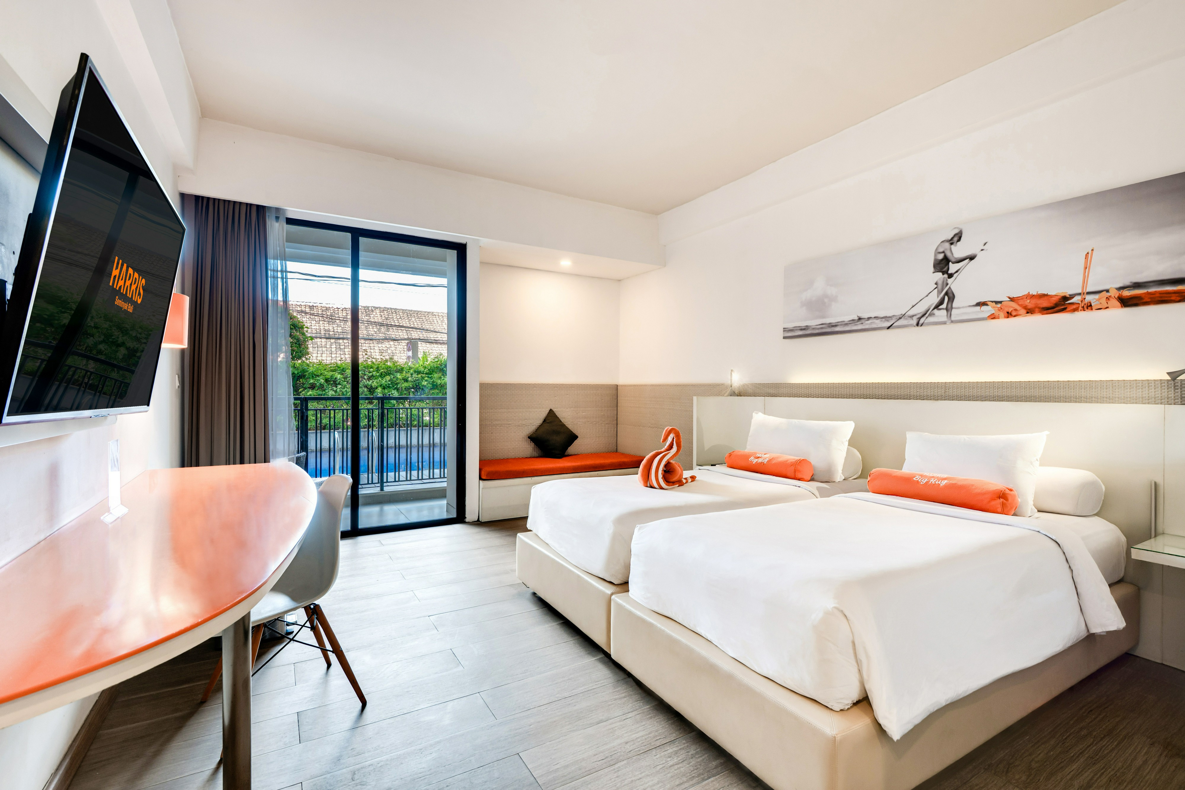 Bedroom 5, HARRIS Hotel Seminyak, Badung
