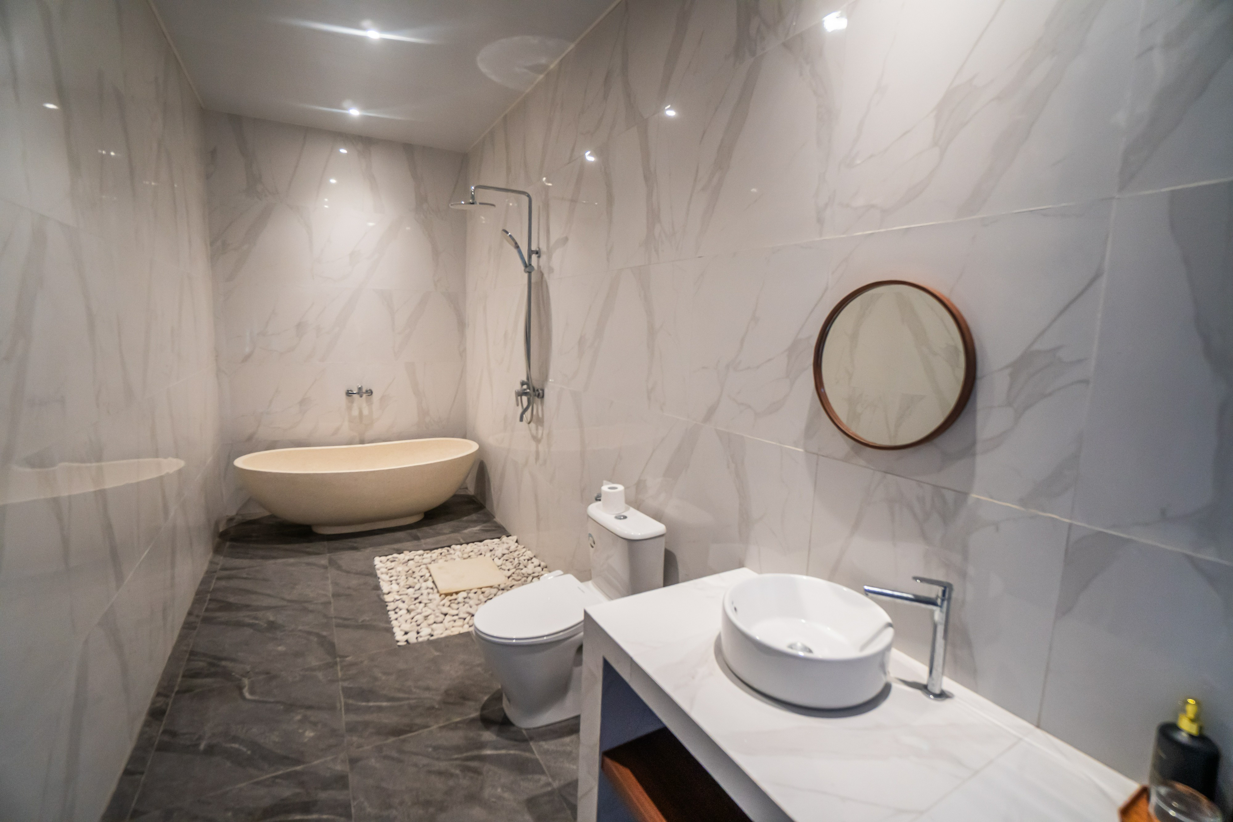 Bathroom 5, Campuan Sari Villa, Gianyar