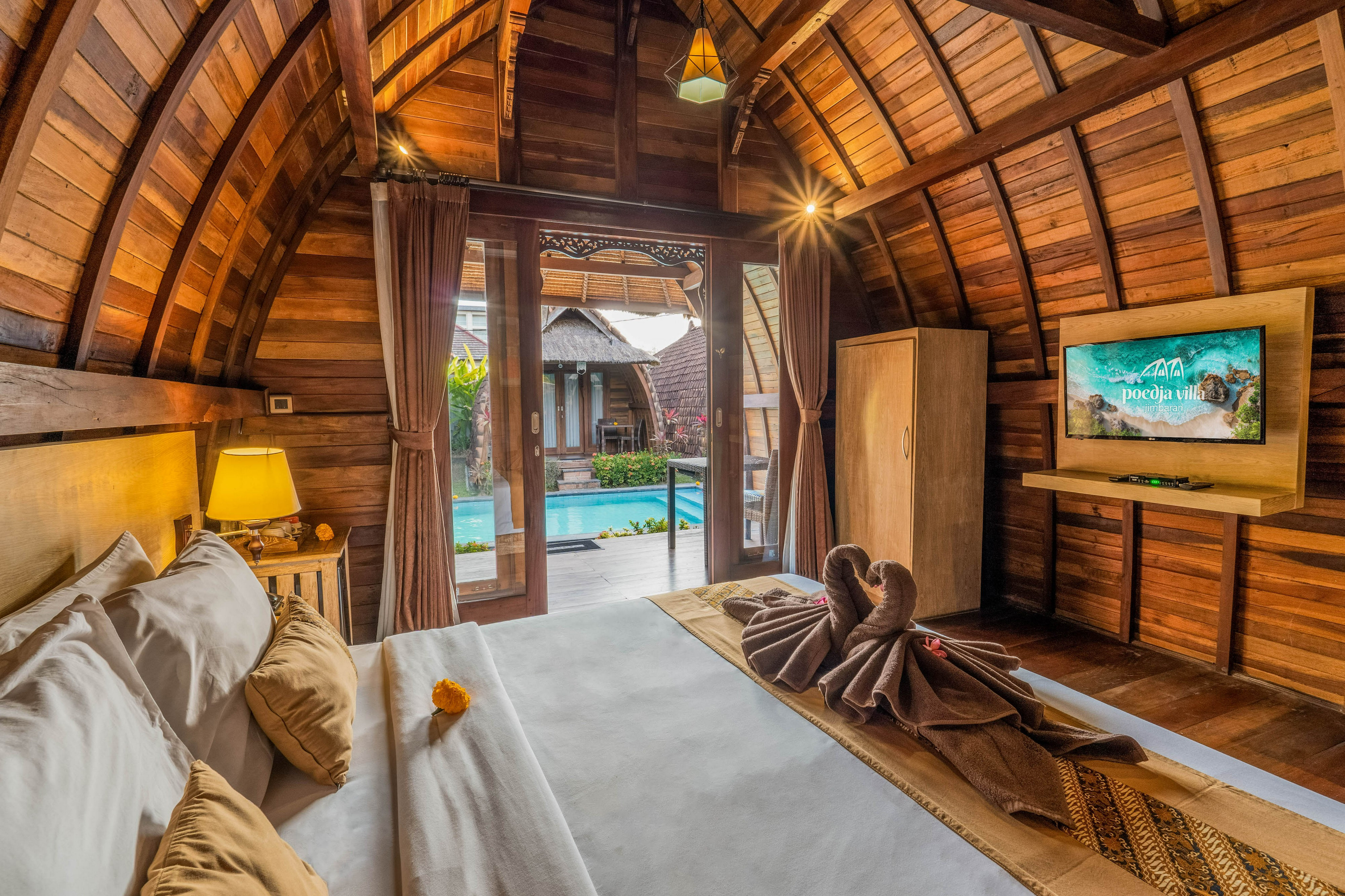 Bedroom 3, Poedja Villa Jimbaran, Badung