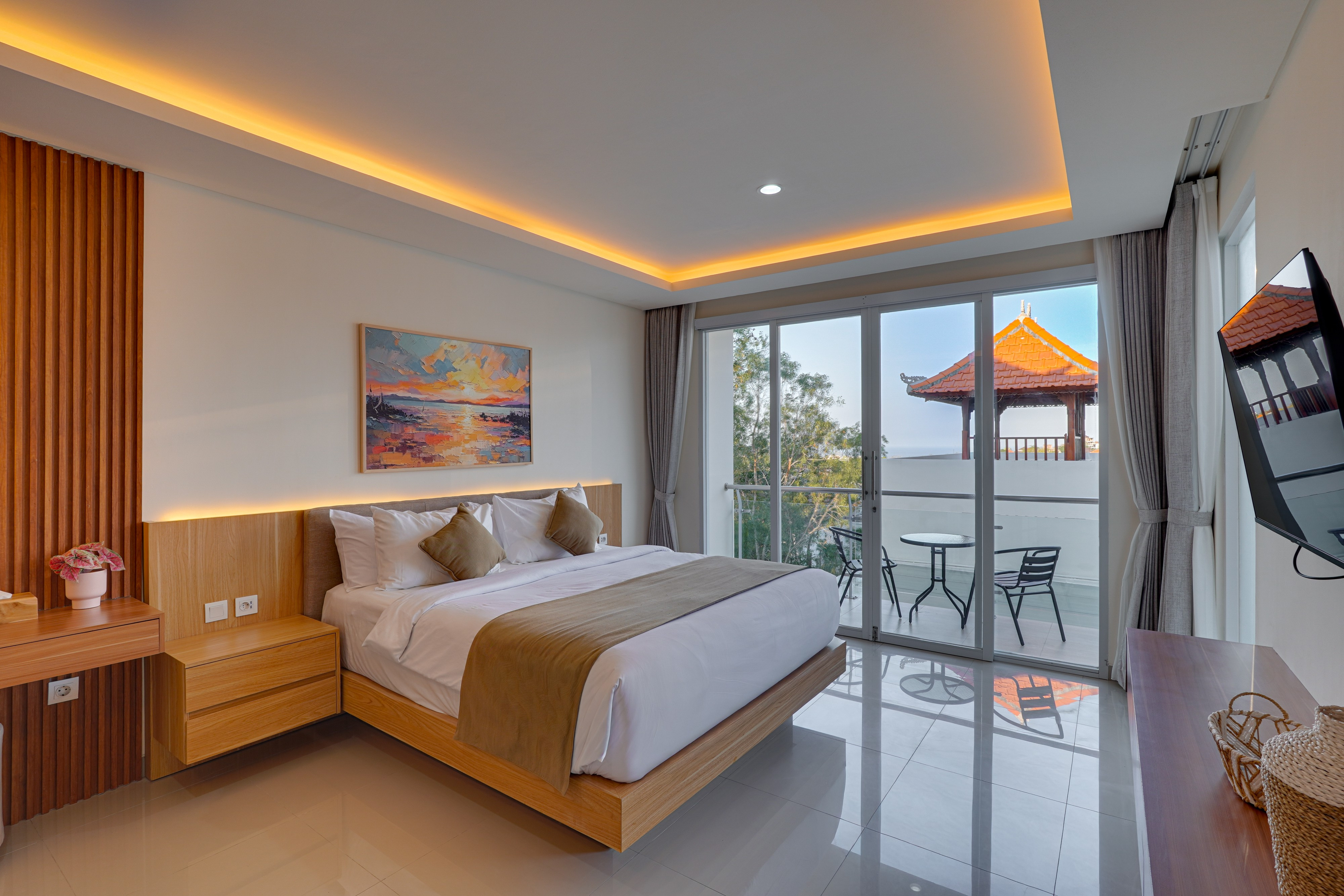 Bedroom 5, The Queeno Hill Villa by Nabe Hospitality Management, Badung