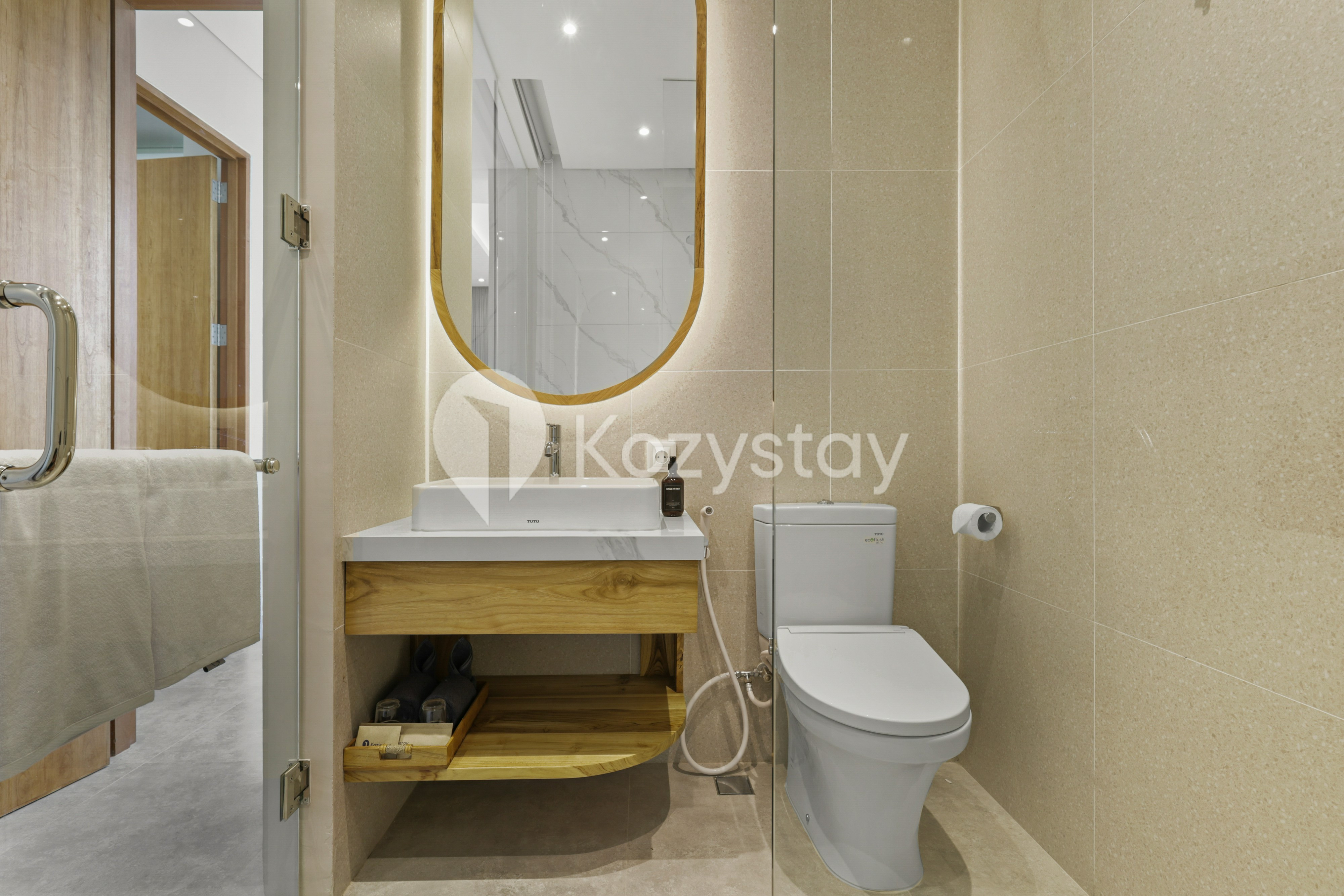 Bathroom 2, Bel Air Villa by Kozystay - Canggu, Badung