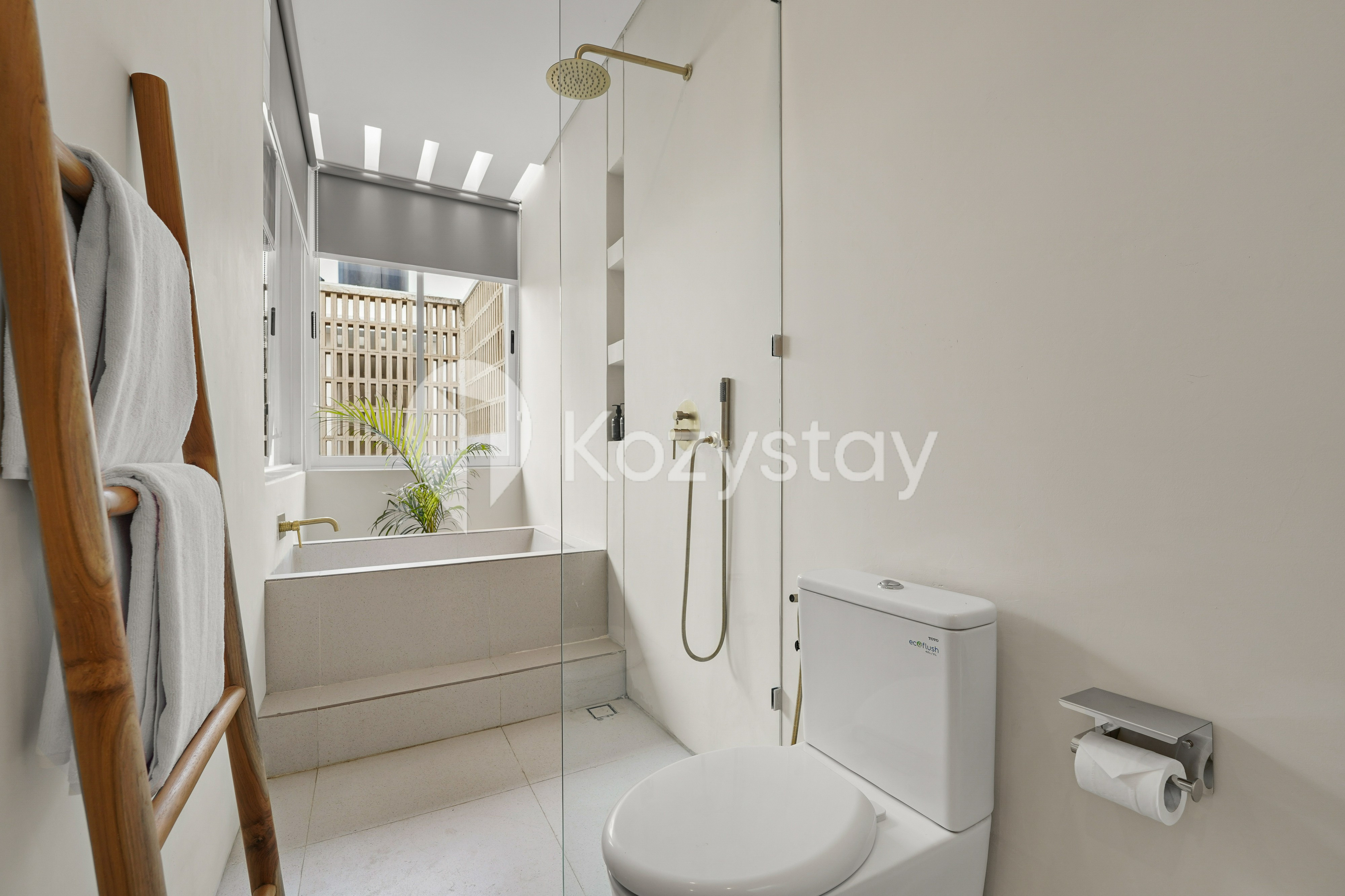 Bathroom 5, Prawana Villa by Kozystay - Jimbaran, Badung