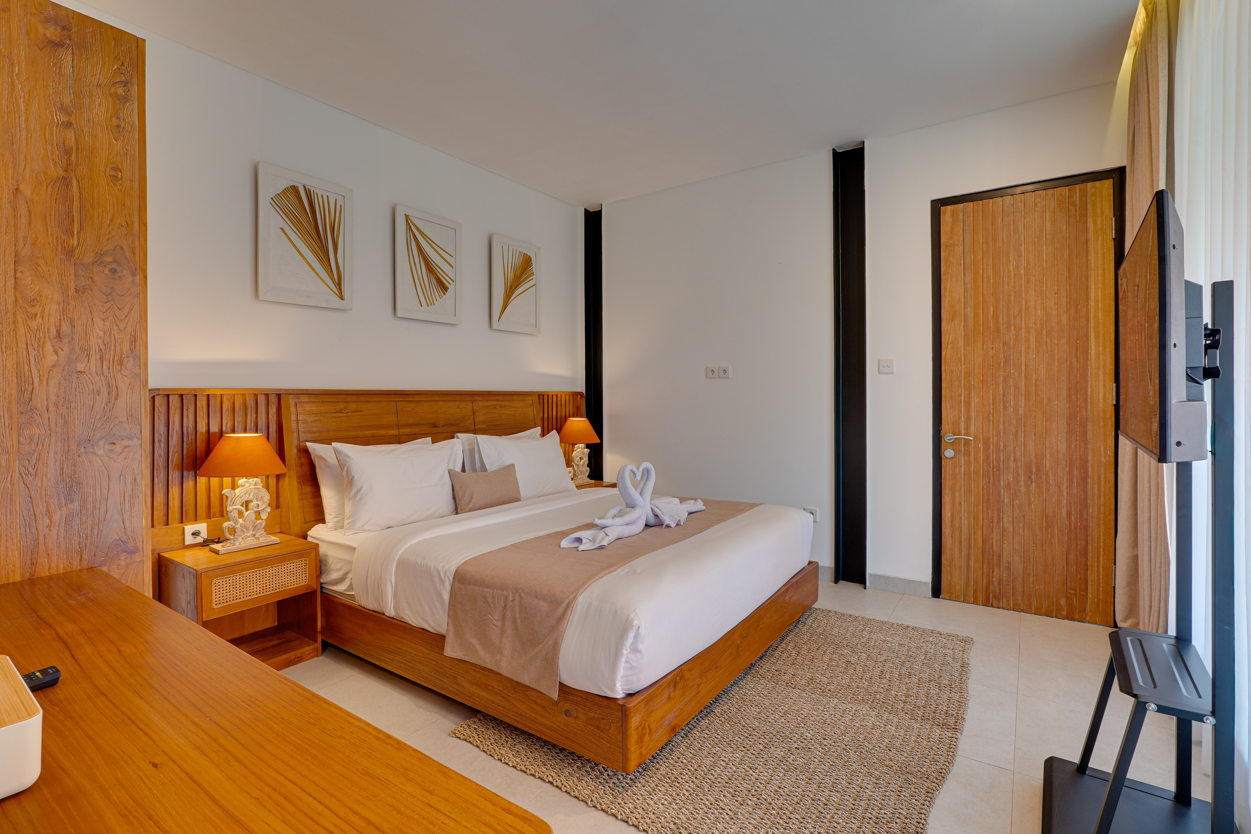 Bedroom 2, Villa Angsana - Umalas by Nabe Hospitality Management, Badung