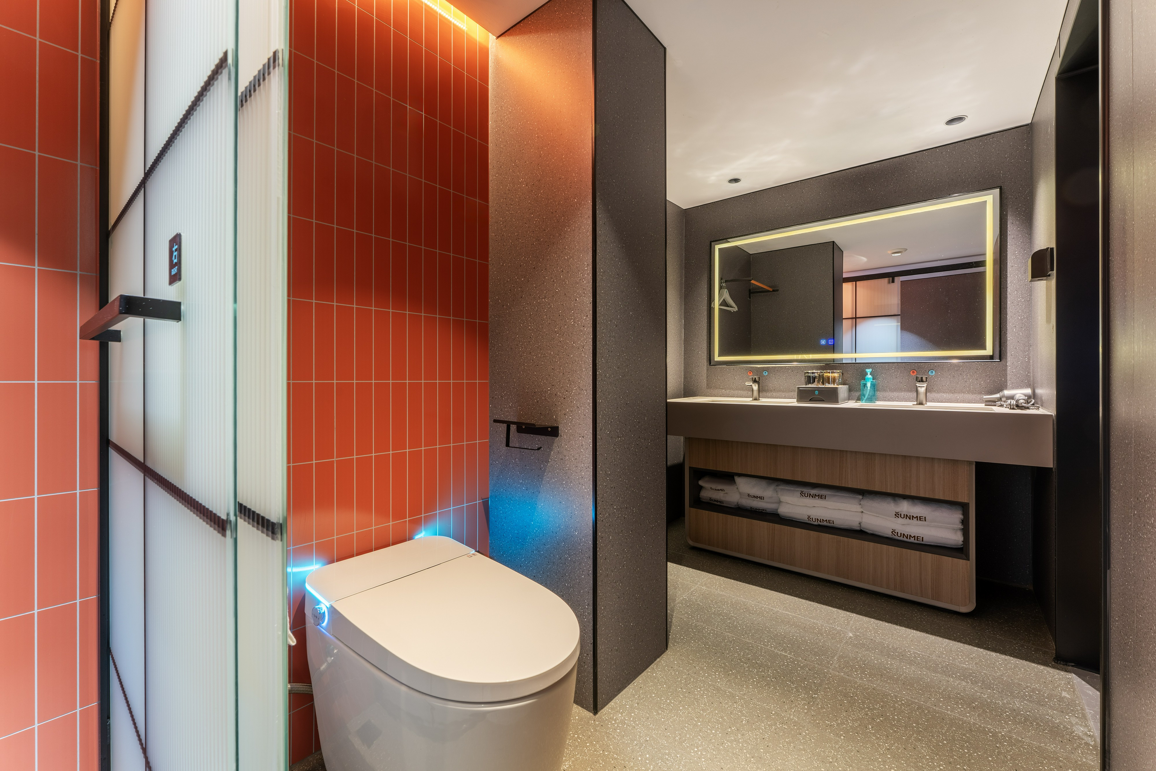 Bathroom 3, ThundeRobot Esports Hotel (Chengdu Sichuan University), Chengdu