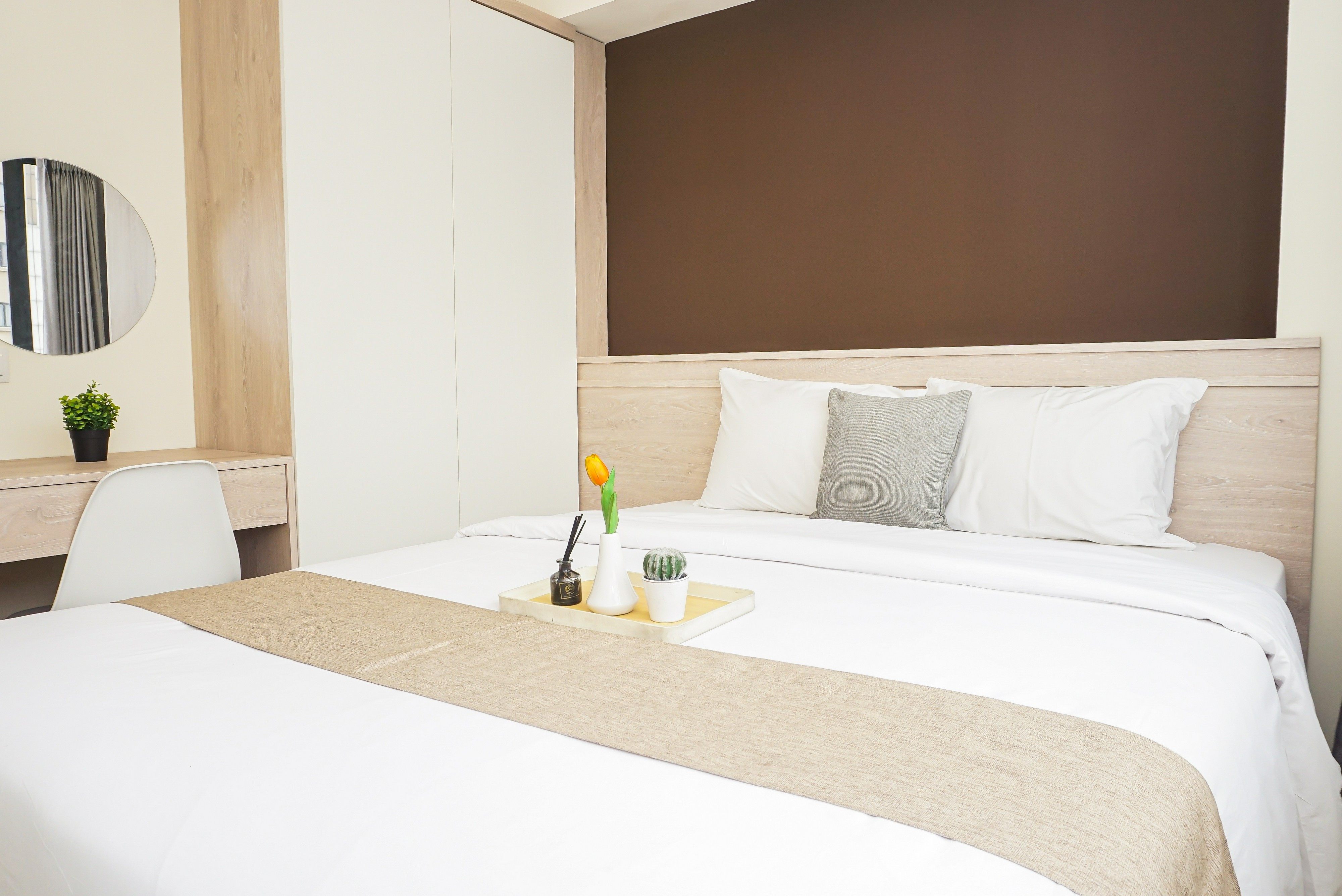 Bedroom 4, Bright Nice 2BR at Apartment Meikarta District 1 By Travelio, Cikarang
