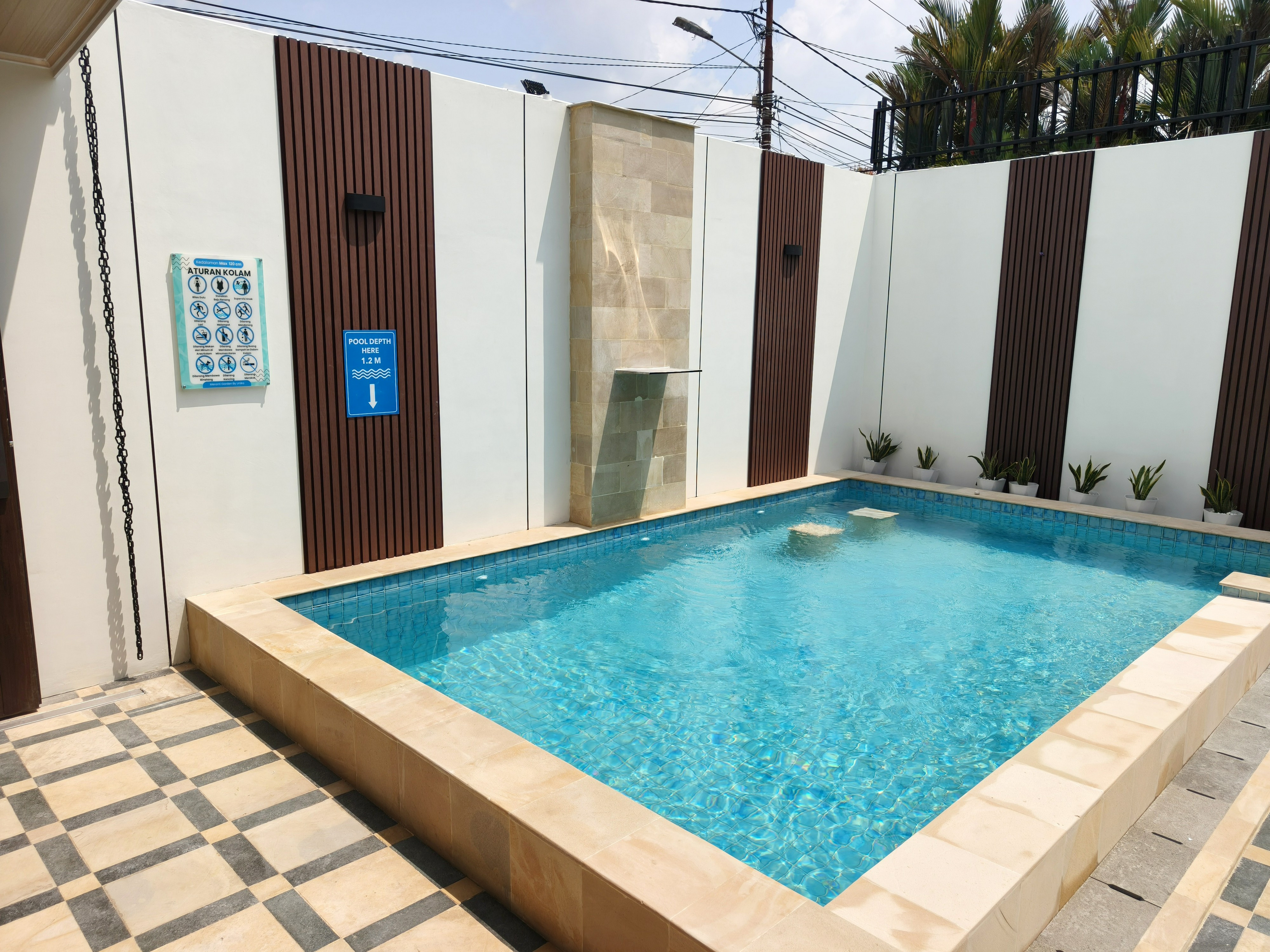 Swimming Pool 3, DMranti Villa, Pekanbaru