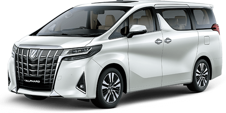 rental mobil Toyota New Alphard Transformers 2022 Manado