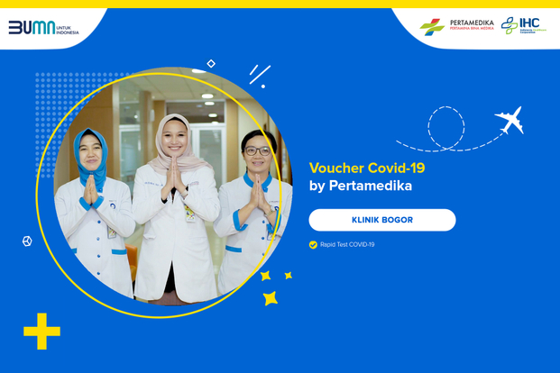 COVID-19 Rapid Test by Pertamedika - Klinik Bogor