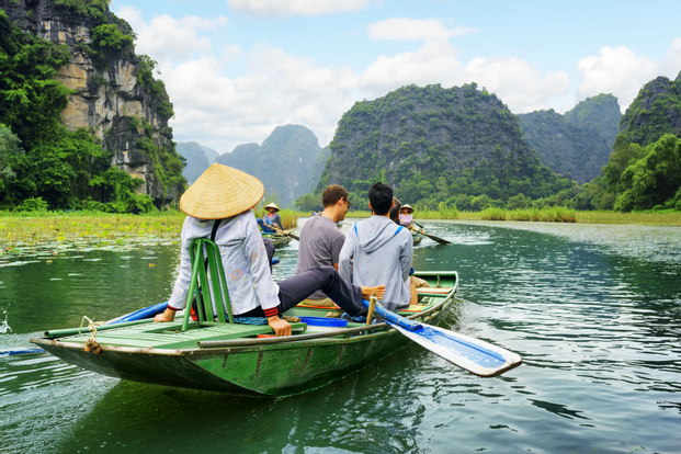 Ninh Binh Cycling and Boat Tour from Hanoi