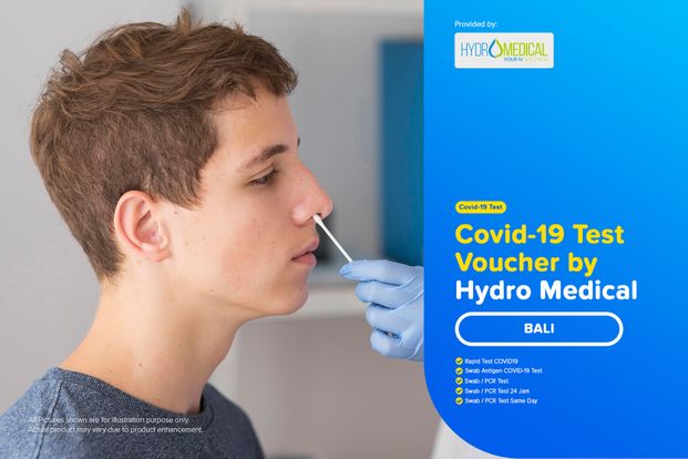 COVID-19 Rapid / PCR / Swab Antigen Test by Hydro Medical Bali
