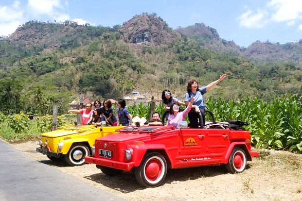 One Day Tour VW (Volkswagen) Ride Borobudur Magelang by Arowisata