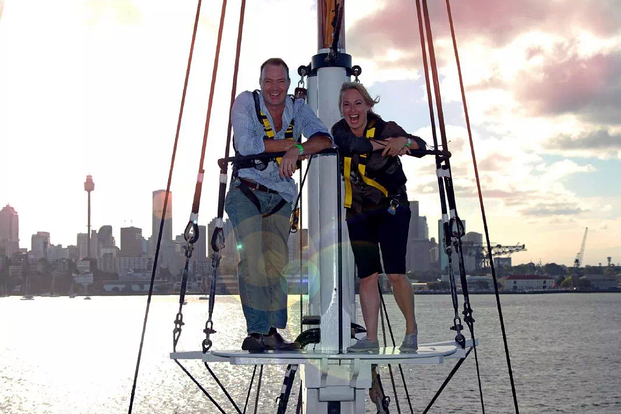 Tall Ship Dinner Cruise on Sydney Harbour with Optional Mast Climb Experience