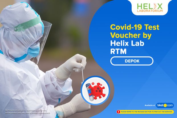 COVID-19 PCR / Swab Antigen Test by Helix Lab  RTM Depok