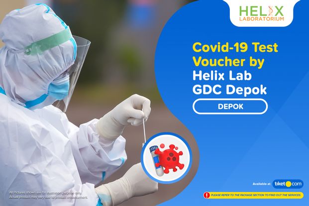 COVID-19 PCR / Rapid / Swab / Antigen Test by Helix Lab GDC Depok