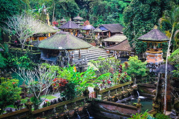 Bali Adventure Tour: Hidden Canyon Trekking, Goa Gajah Temple and More - Full Day