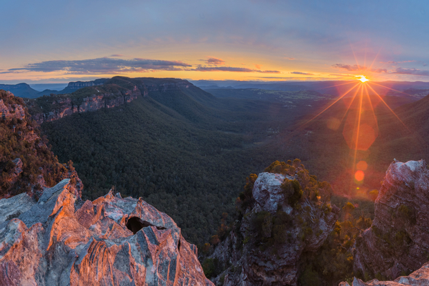 Blue Mountains Sunset & Wildlife Tour – Three Sisters & Waterfalls ZIfE5pfD