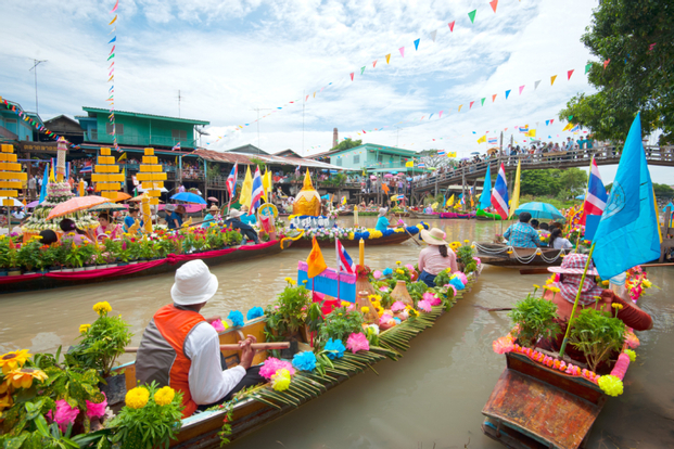 Private Car Charter Damnoen Saduak Floating Market, Maeklong Railway FIempOd6