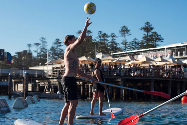 Stand Up Paddle Ball (SUP) Game in Manly