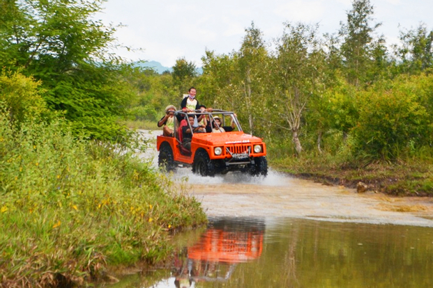 Sewa Jeep Susur Sungai Oya by Sheyco Tour