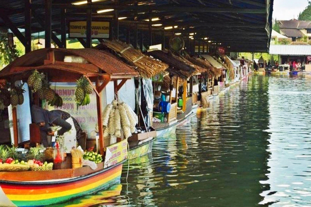 Floating Market in Bandung