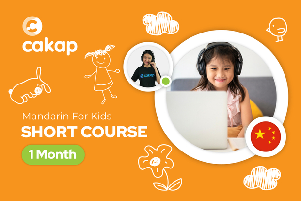 Mandarin for Kids Short Course 1 Month 4x Oleh Cakap
