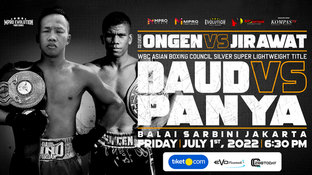 MPRO Evolution Fight Series - WBC Asian Boxing Council Silver Super Lightweight DAUD vs PANYA