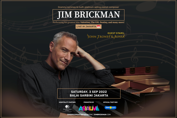 JIM BRICKMAN LIVE IN JAKARTA 2022